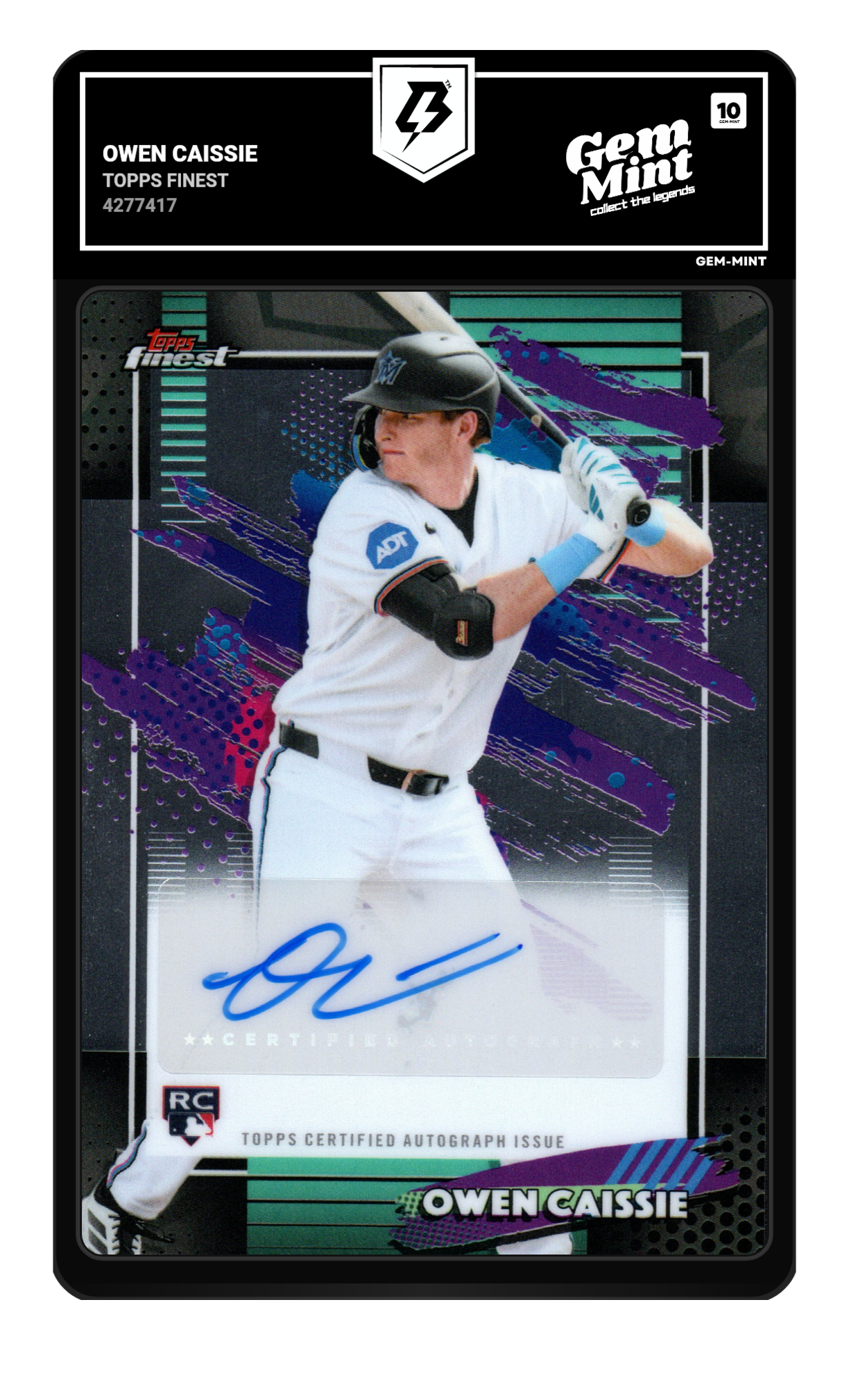 Owen Caissie graded 10