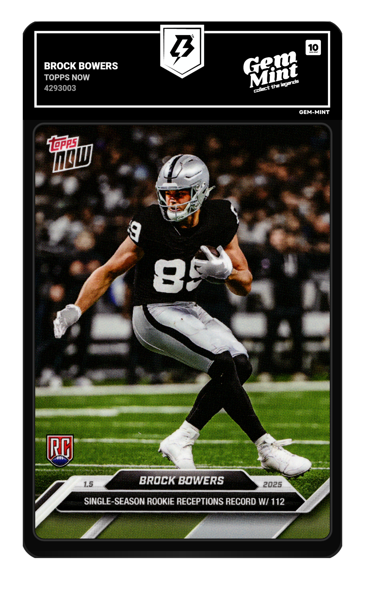 Brock Bowers graded 10