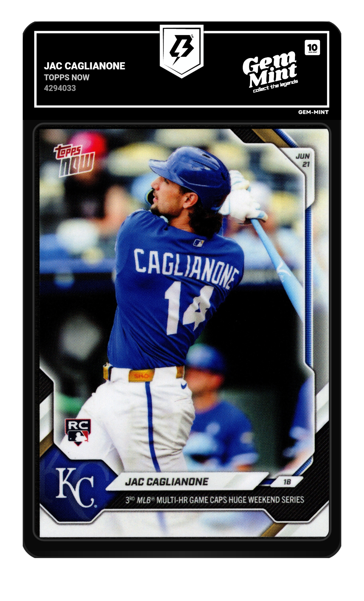 Jac Caglianone graded 10