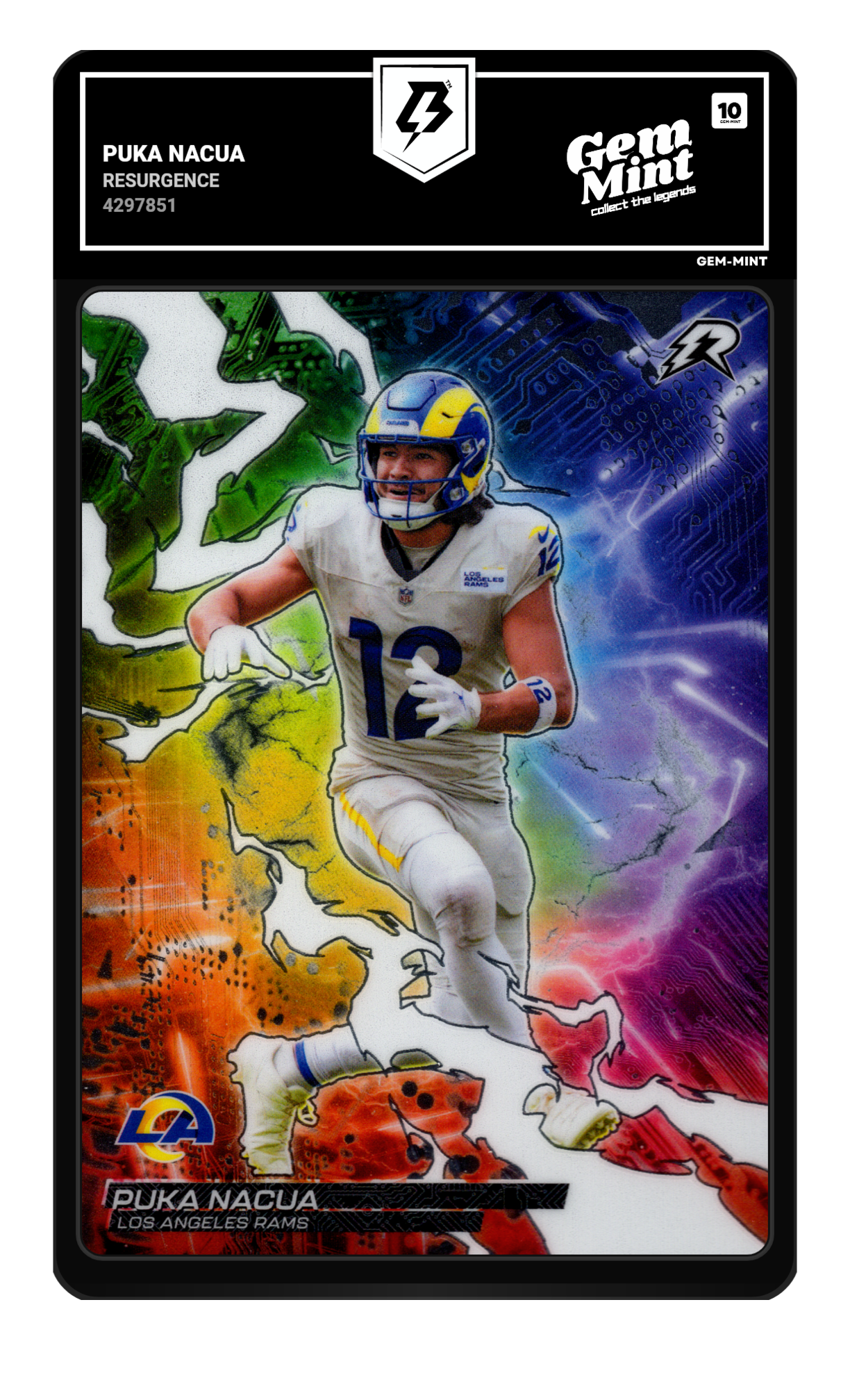 Puka Nacua graded 10