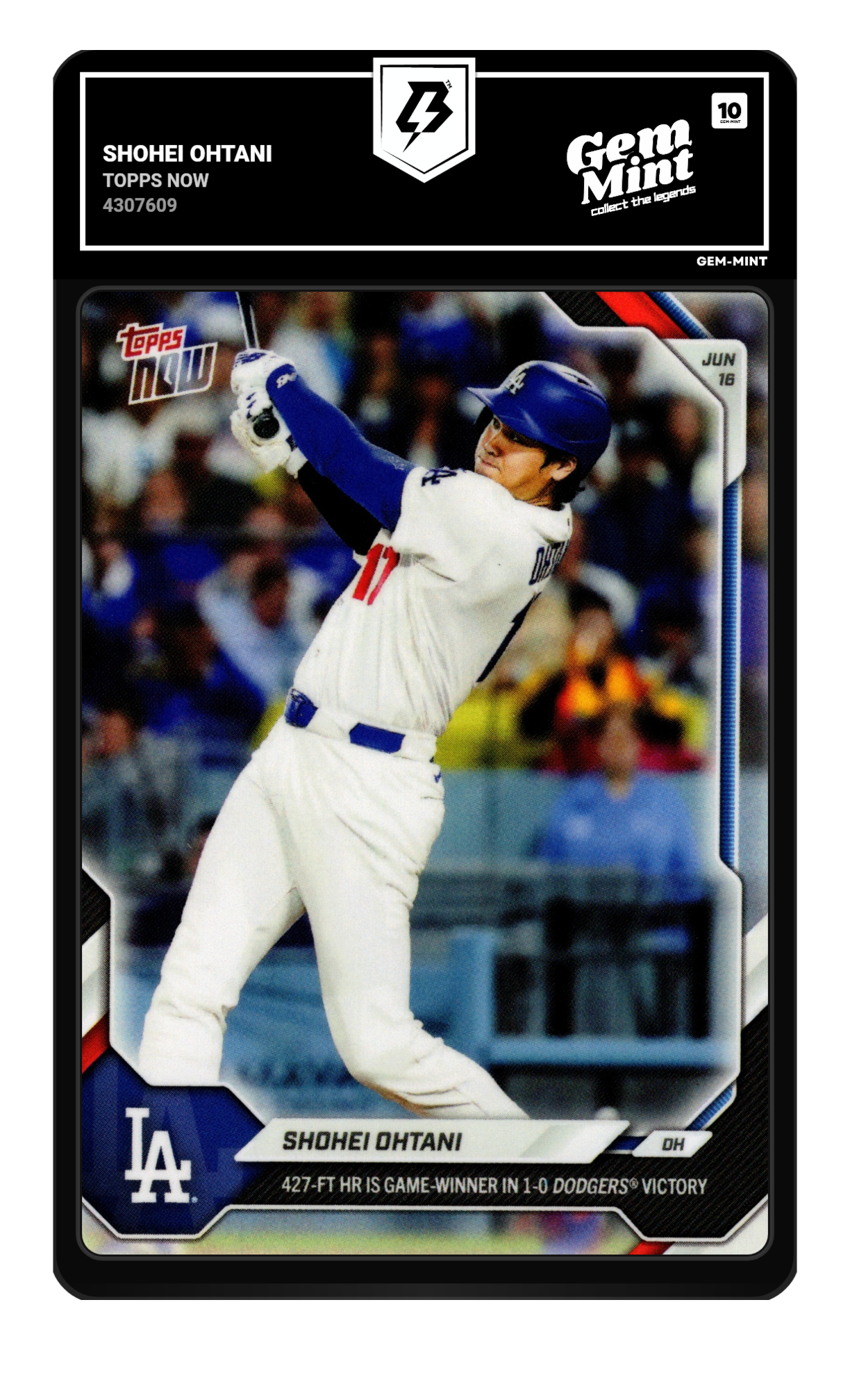 Shohei Ohtani graded 10