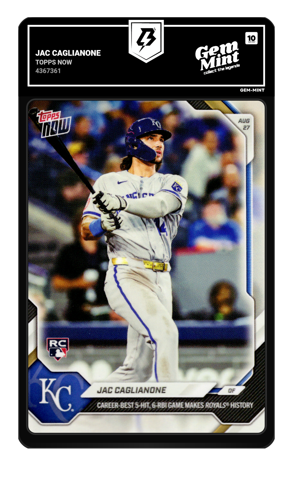 Jac Caglianone graded 10