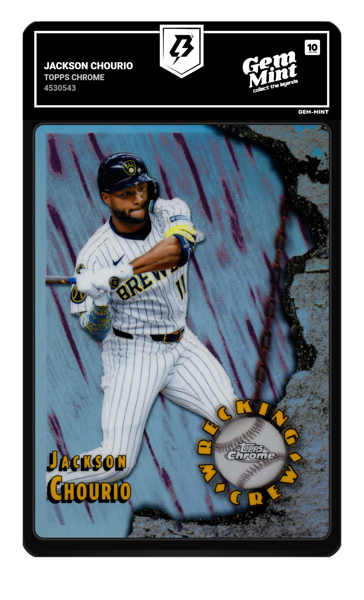 Jackson Chourio graded 10