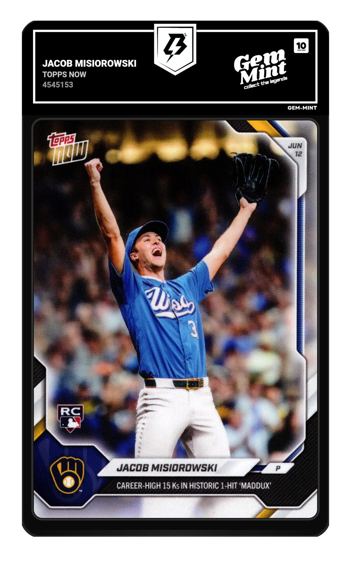 Jacob Misiorowski graded 10