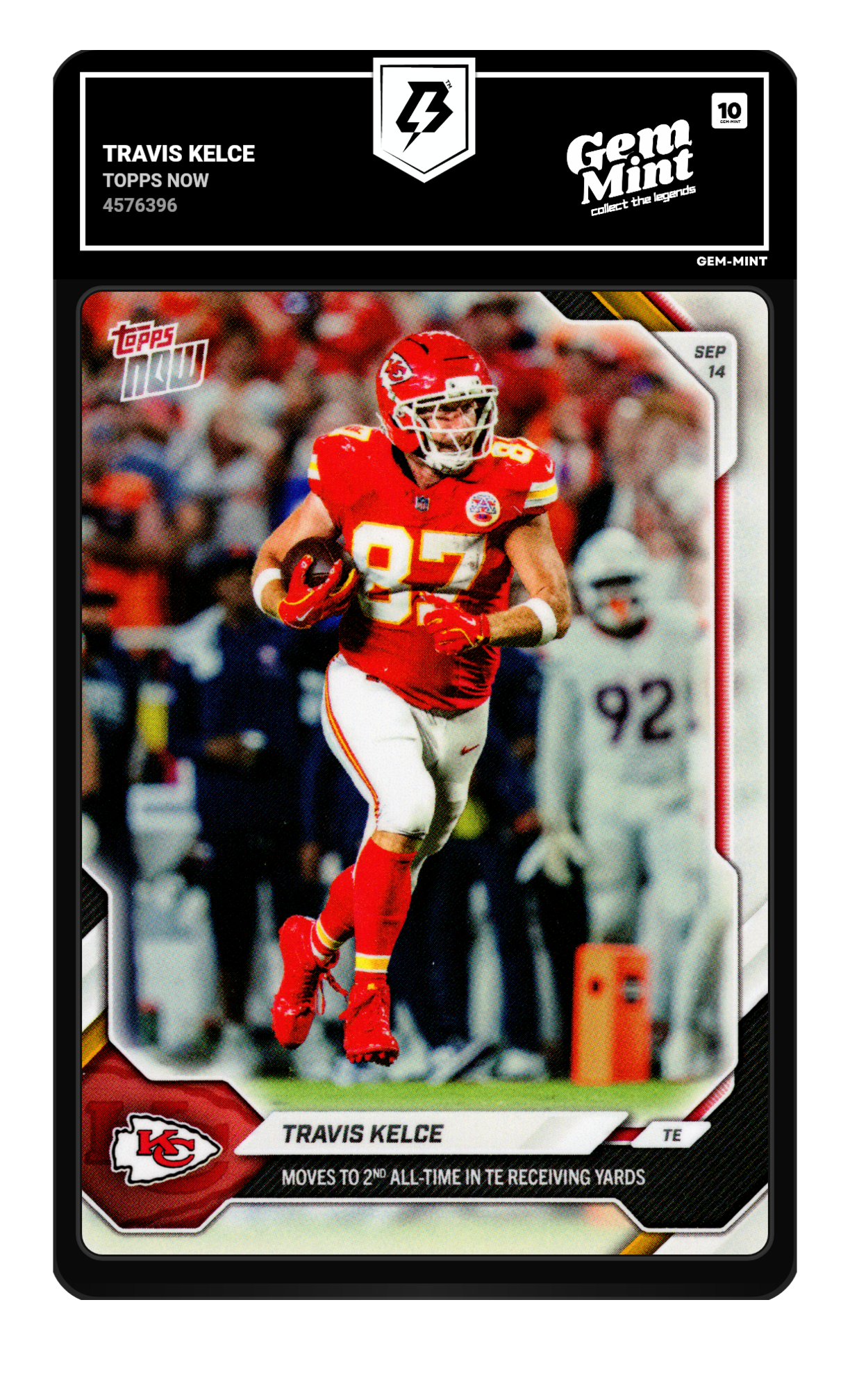 Travis Kelce graded 10