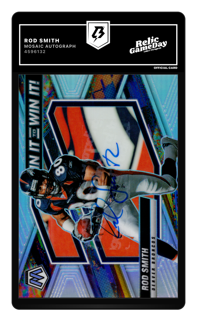 Rod Smith graded 8