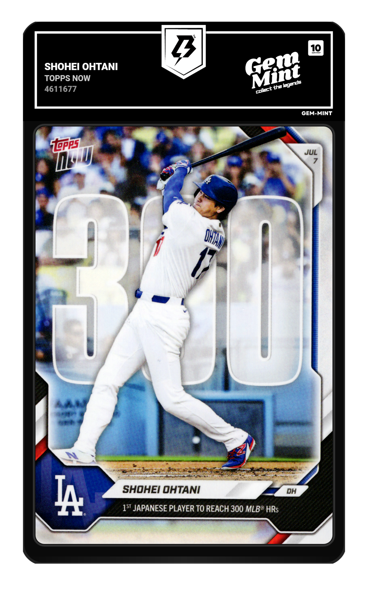 Shohei Ohtani graded 10