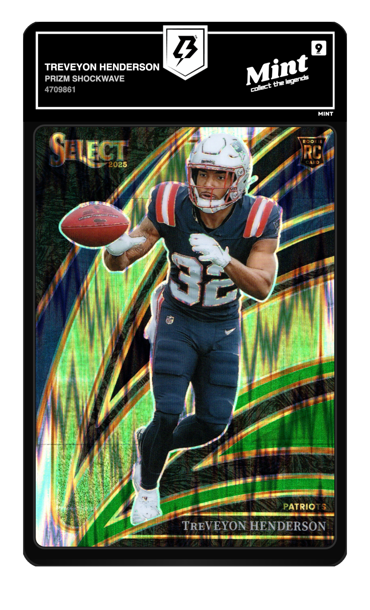 Treveyon Henderson graded 9