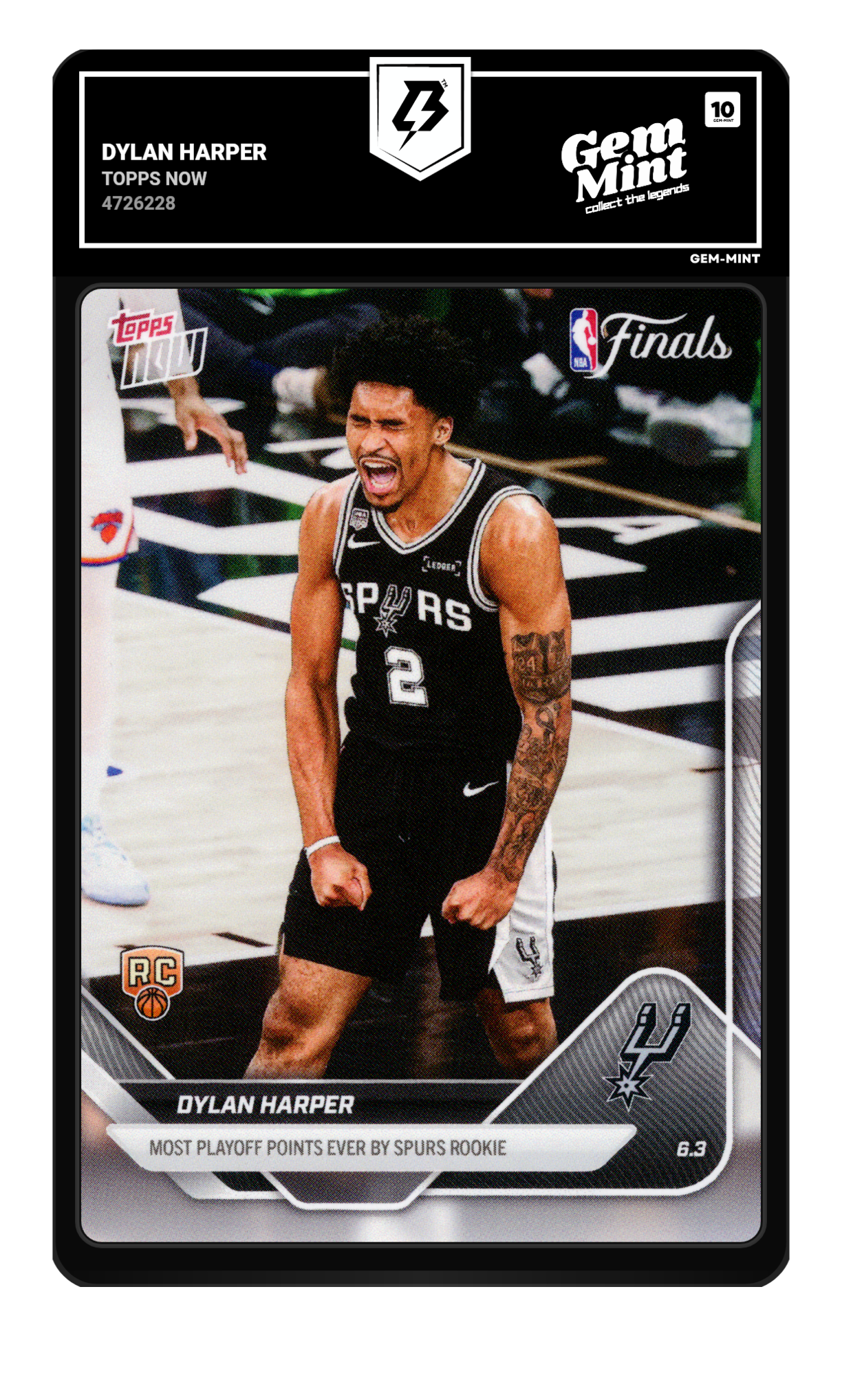 Dylan Harper graded 10