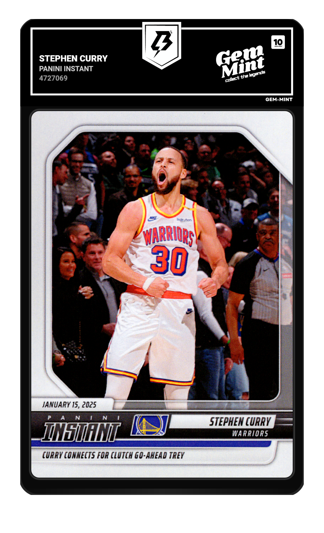Stephen Curry graded 10