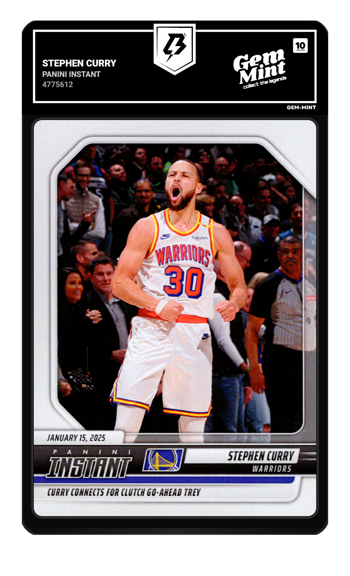 Stephen Curry graded 10