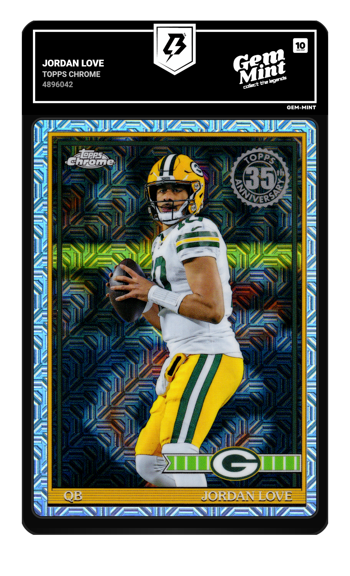 Jordan Love graded 10