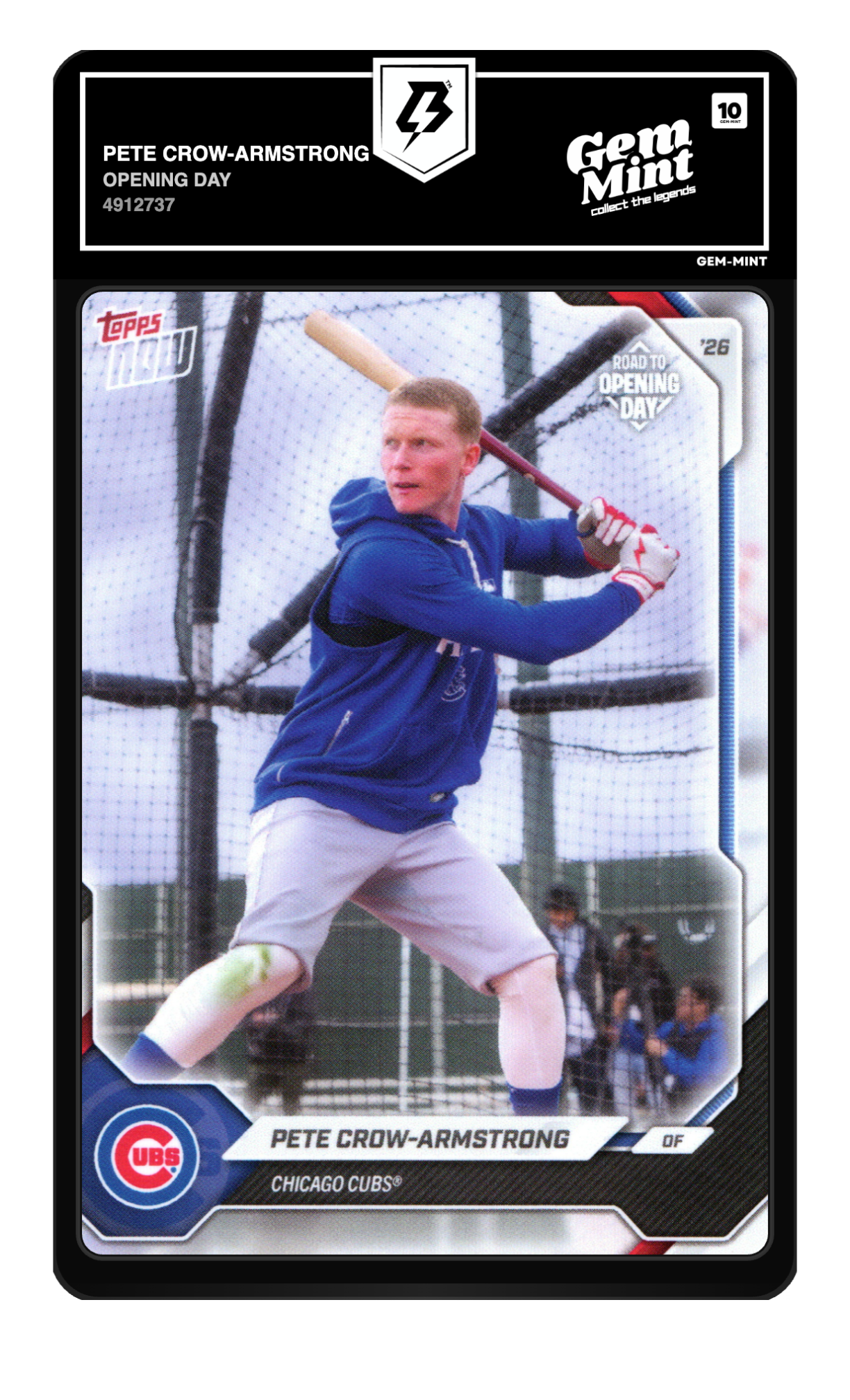 Pete Crow-Armstrong graded 10