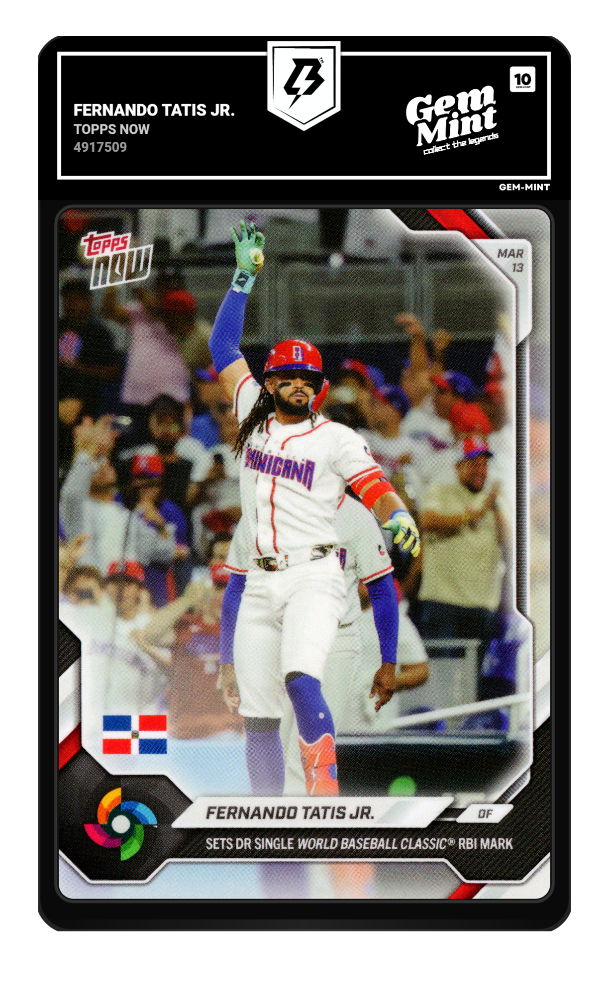 Fernando Tatis Jr. graded 10