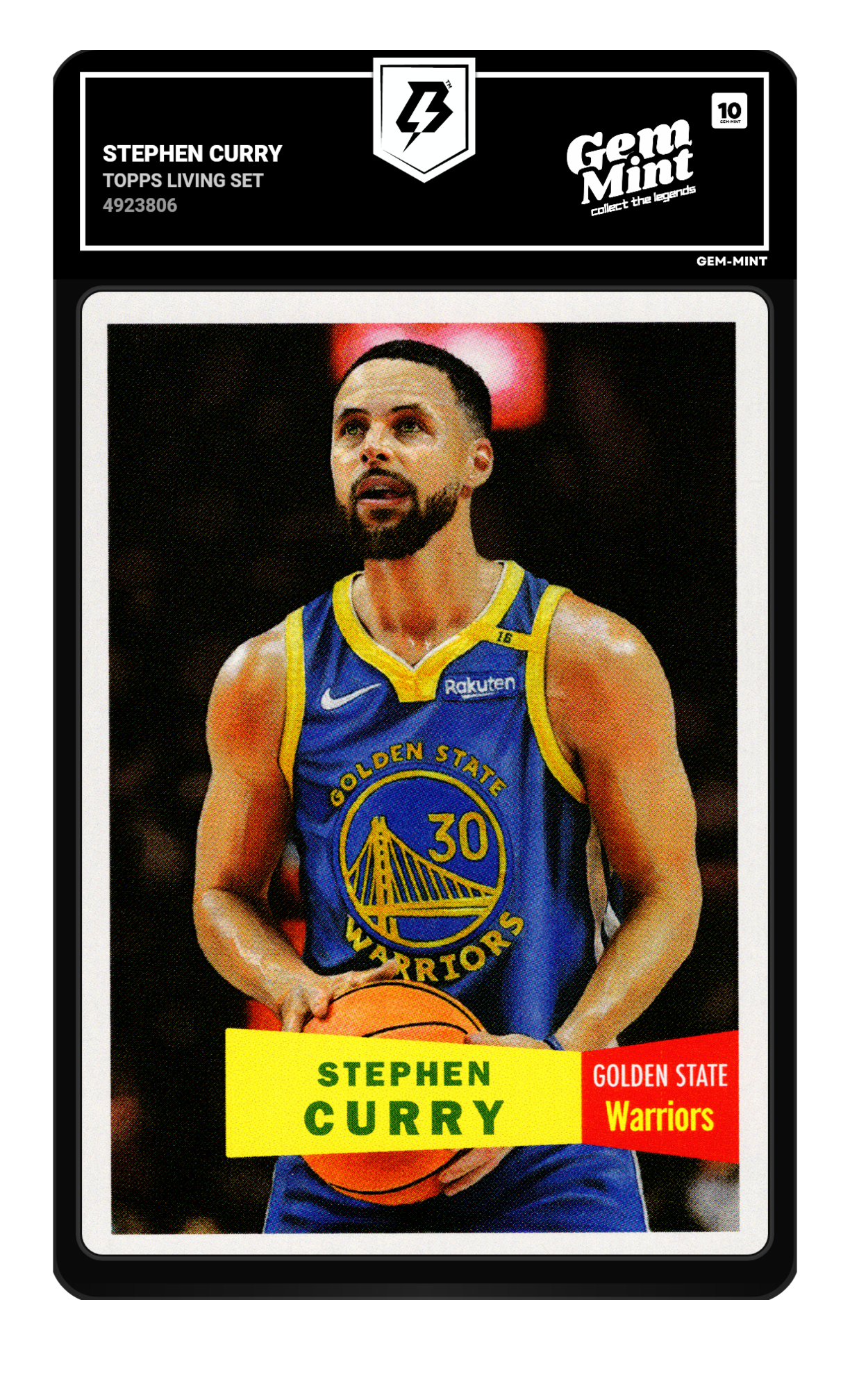 Stephen Curry graded 10