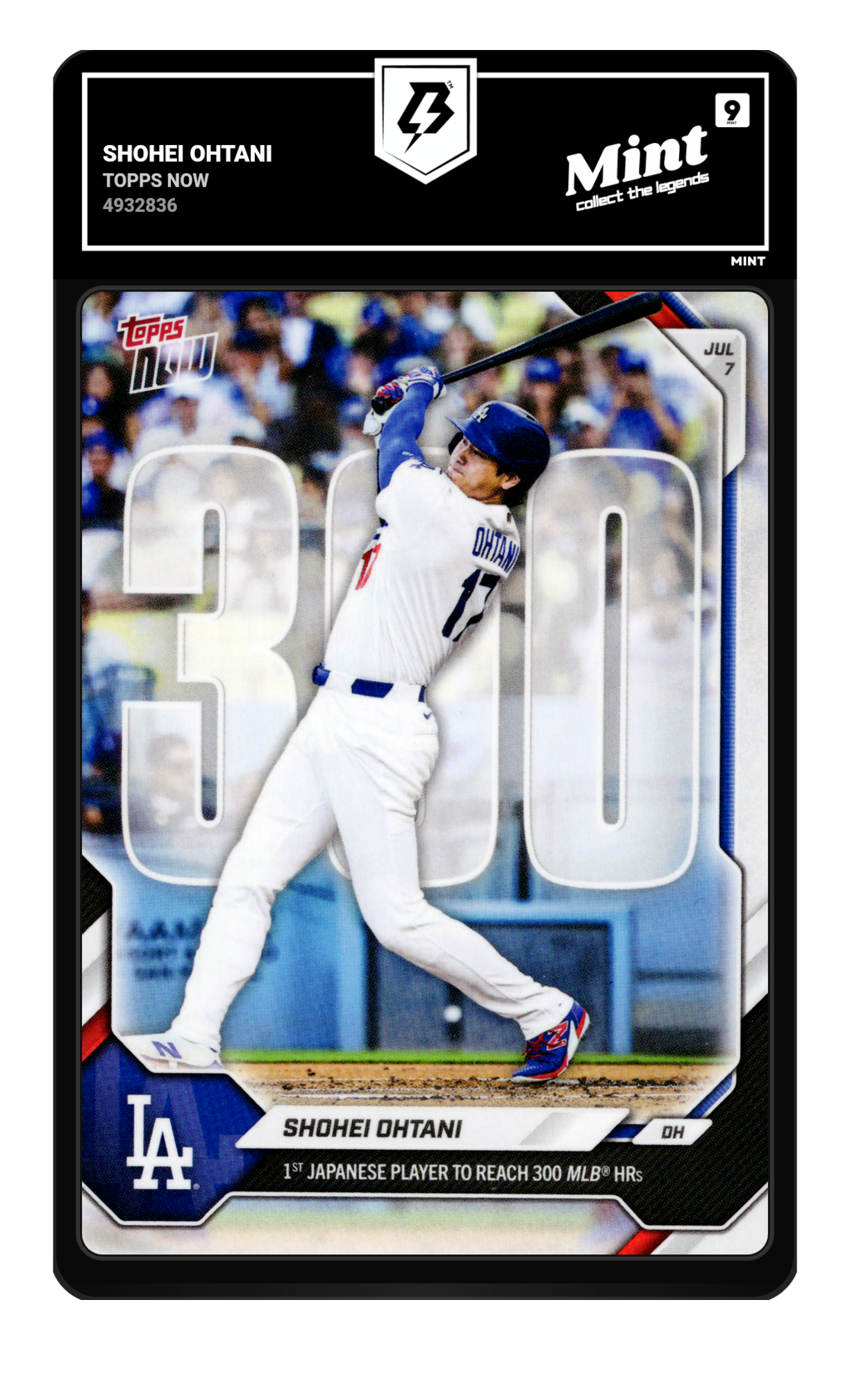 Shohei Ohtani graded 9