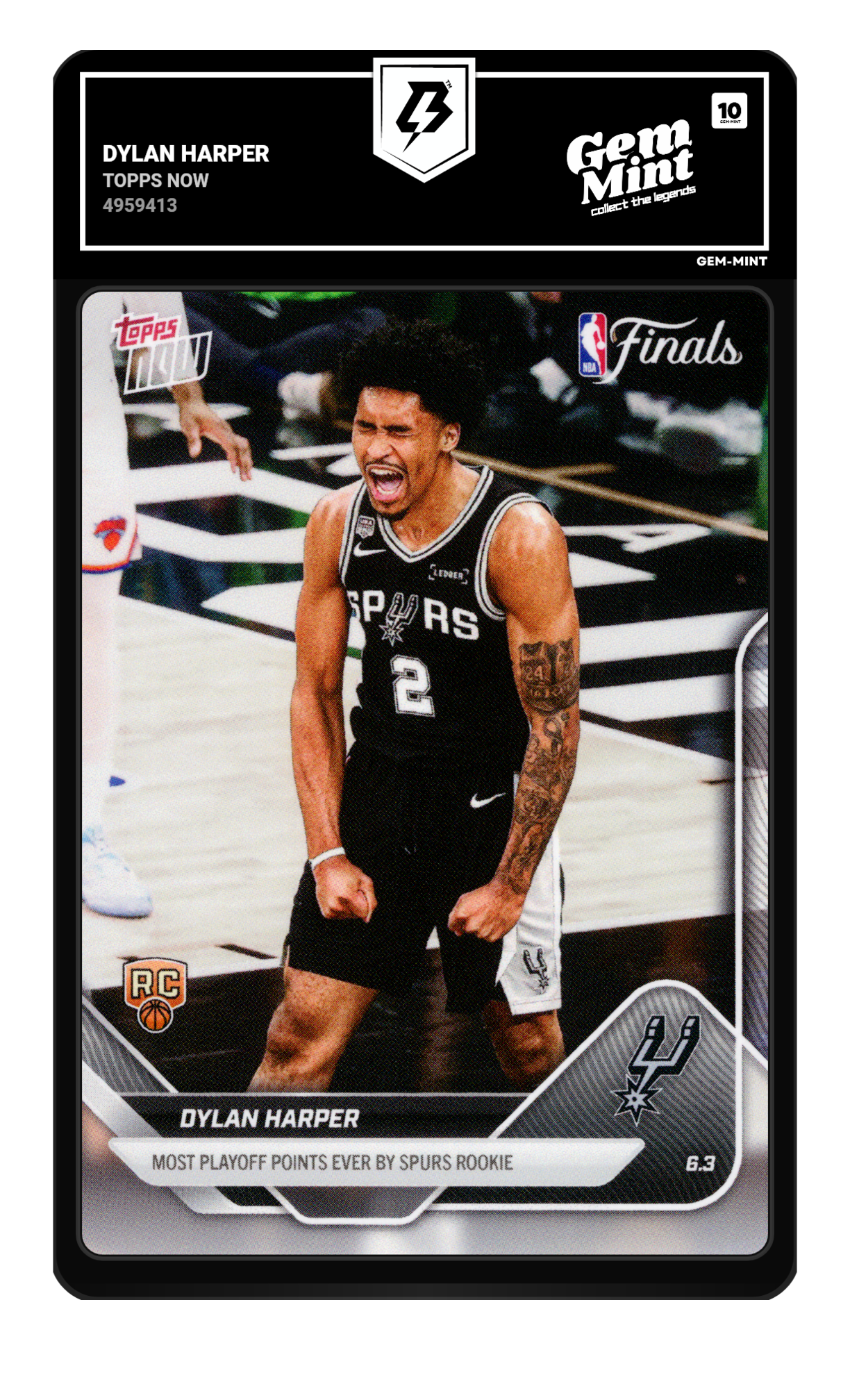 Dylan Harper graded 10