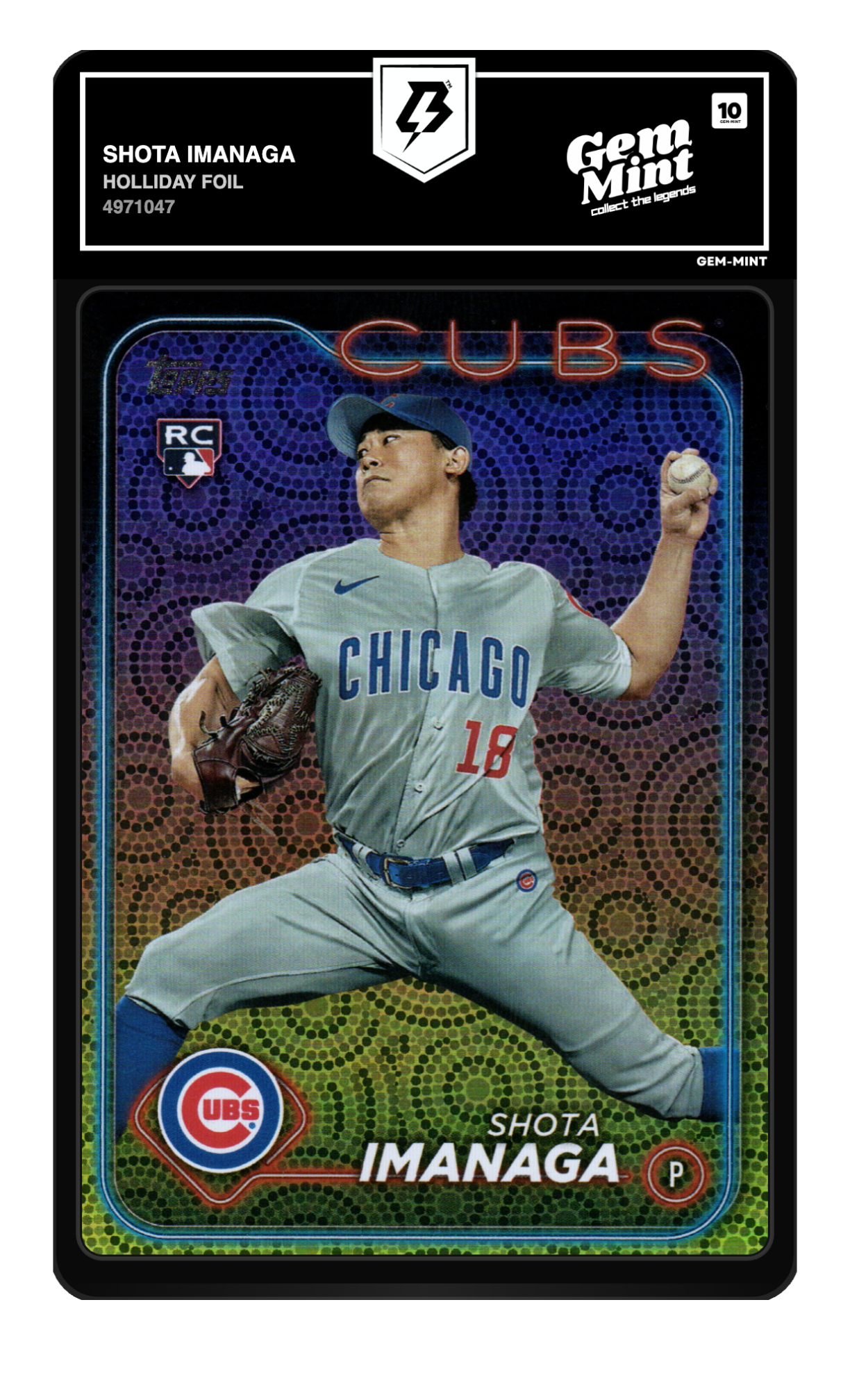 Shota Imanaga graded 10