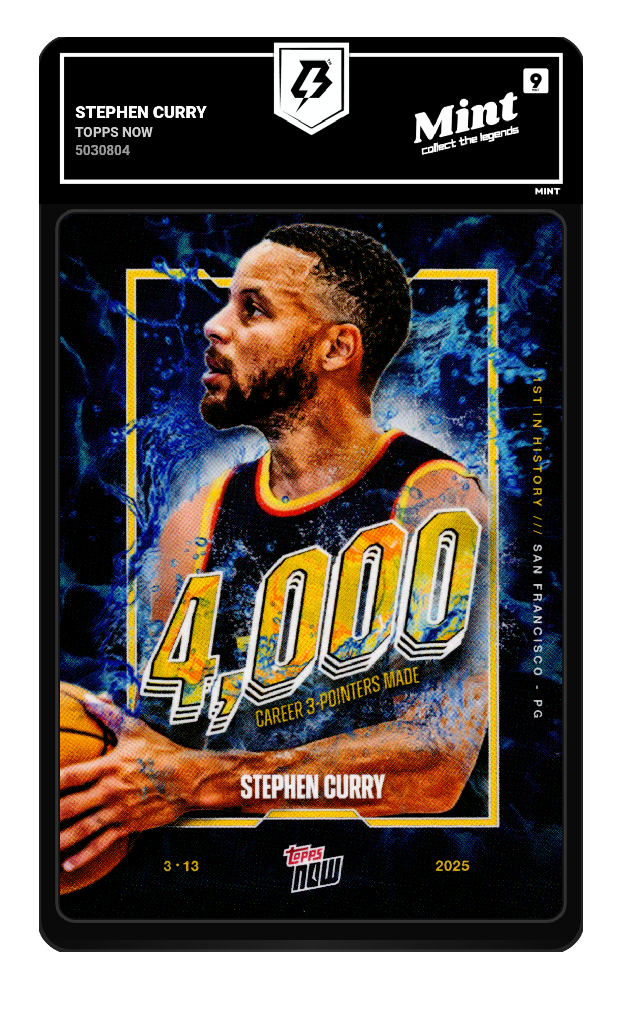 Stephen Curry graded 9