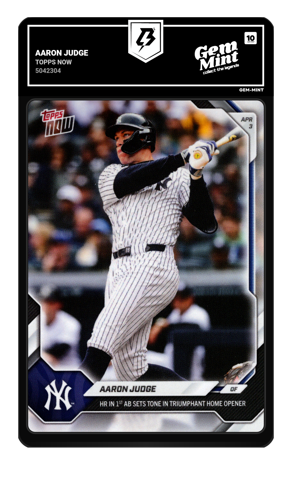 Aaron Judge graded 10