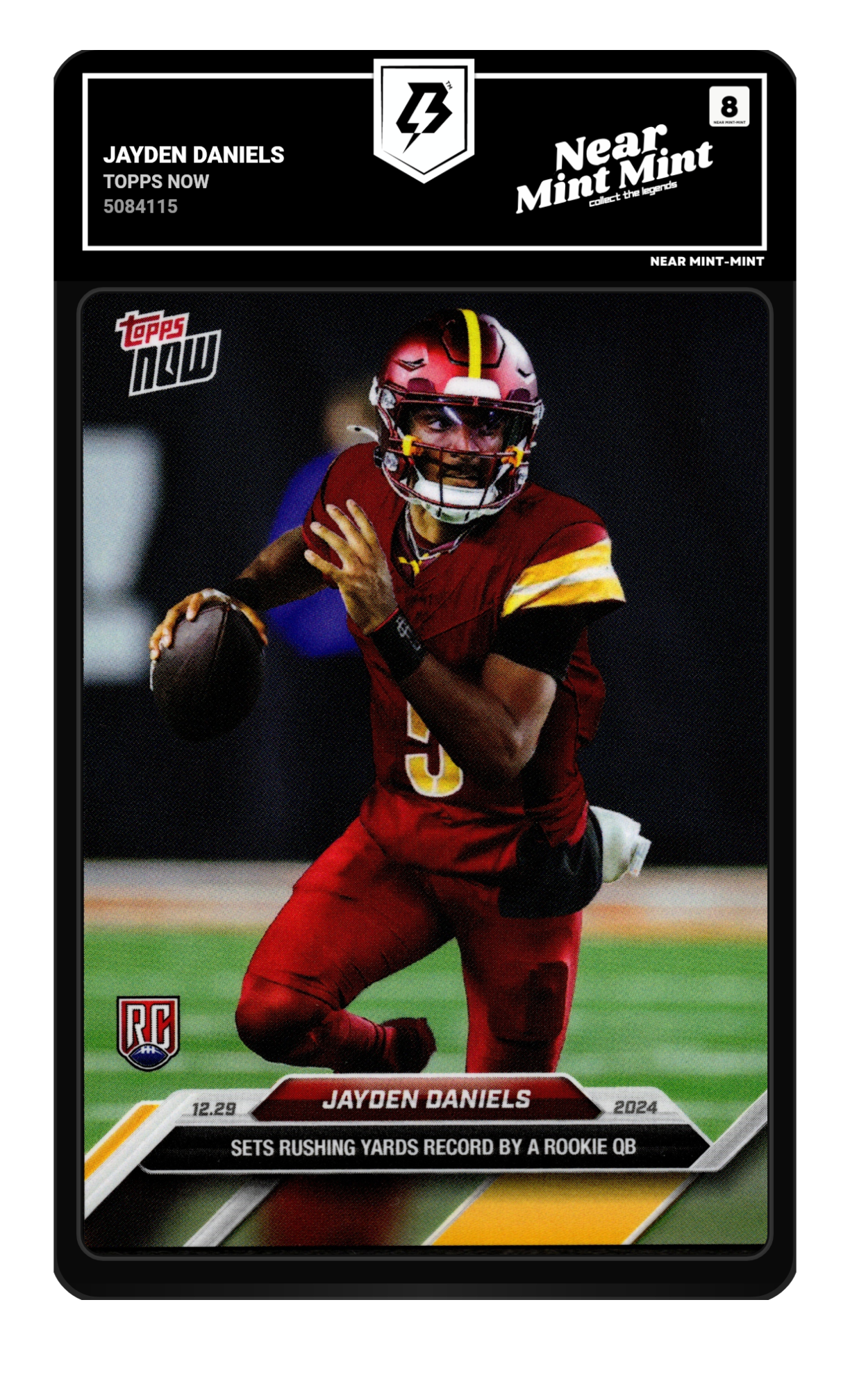 Jayden Daniels graded 8