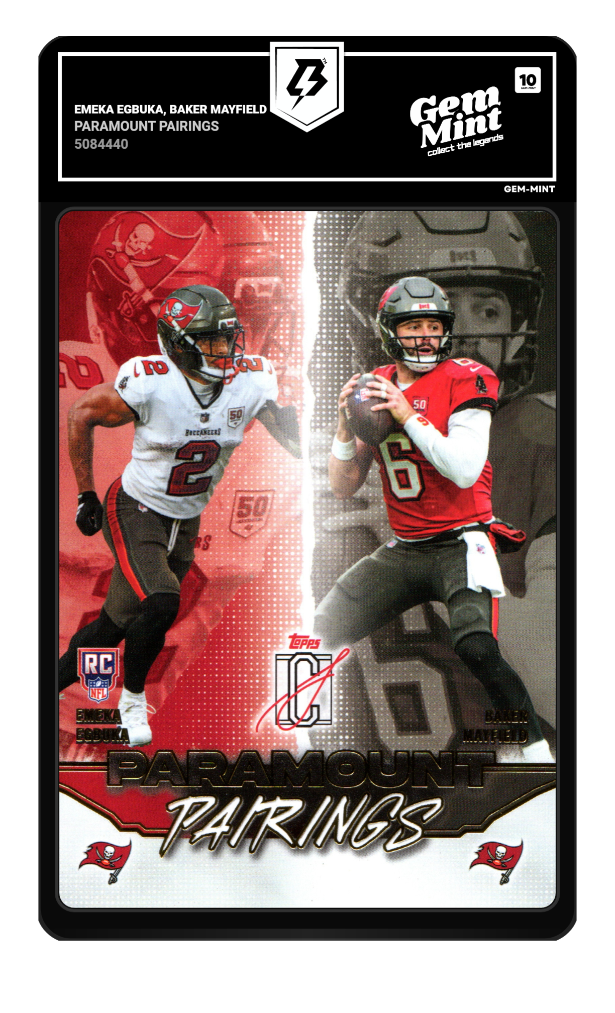 Emeka Egbuka, Baker Mayfield graded 10