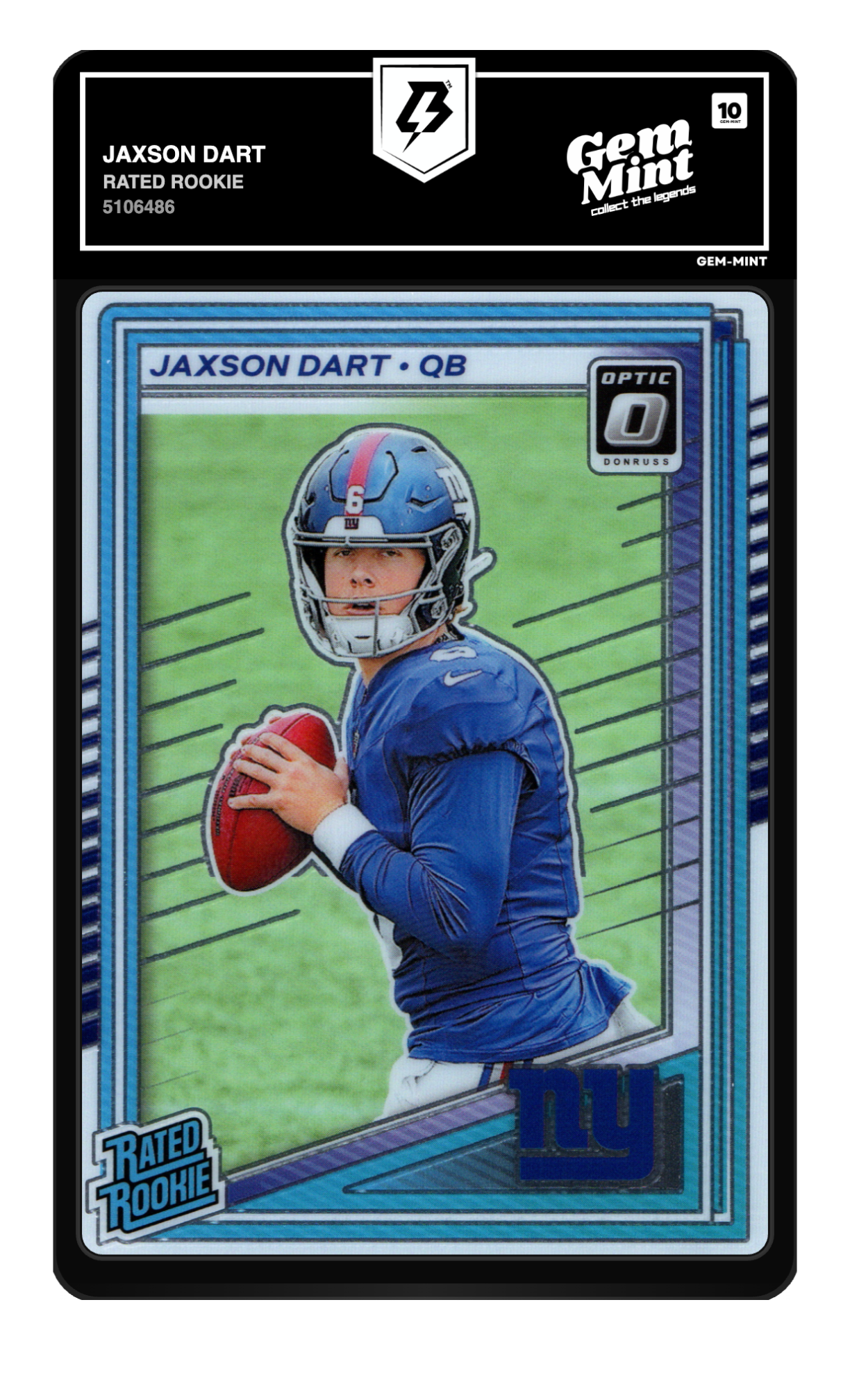 Jaxson Dart graded 10
