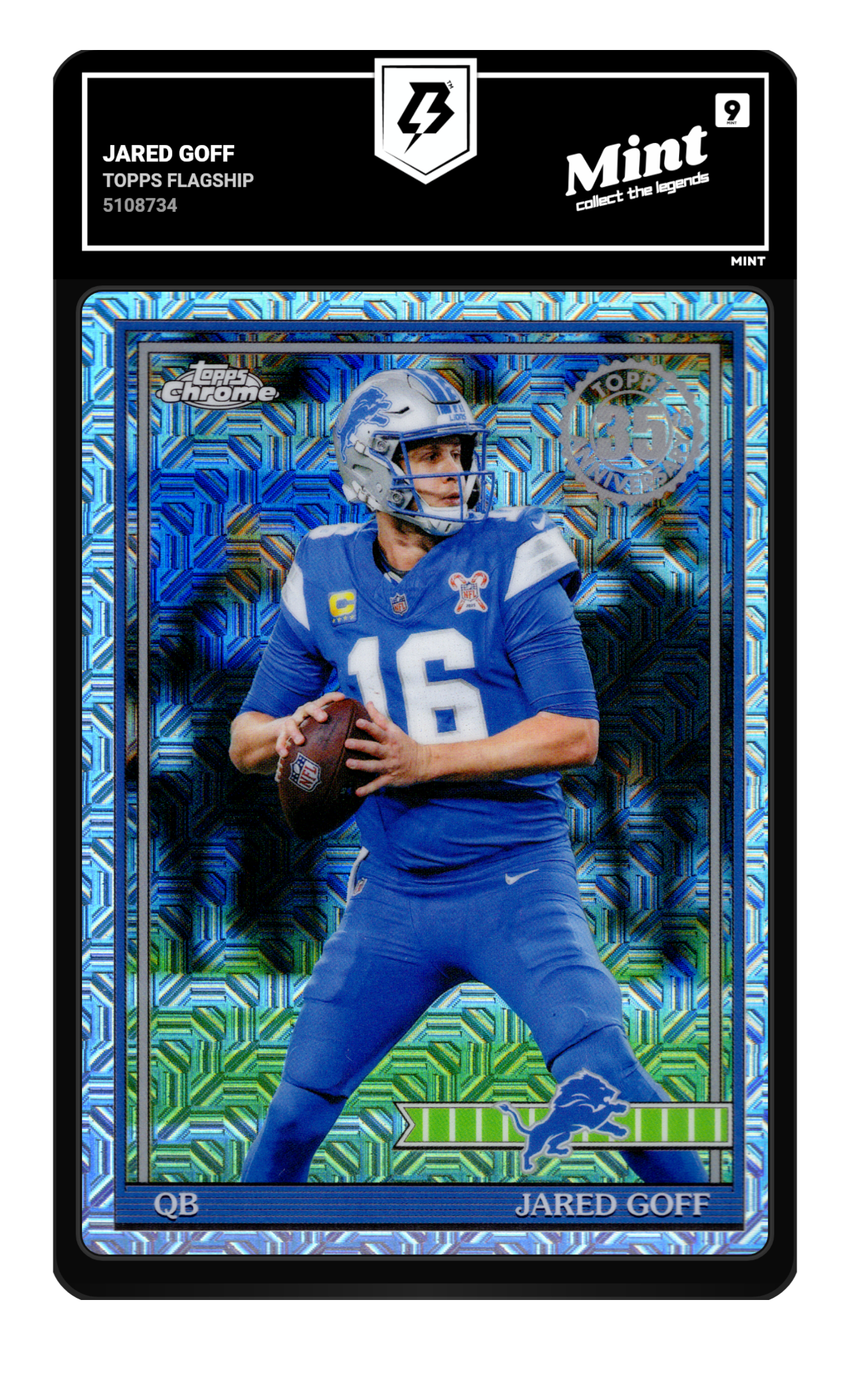 Jared Goff graded 9