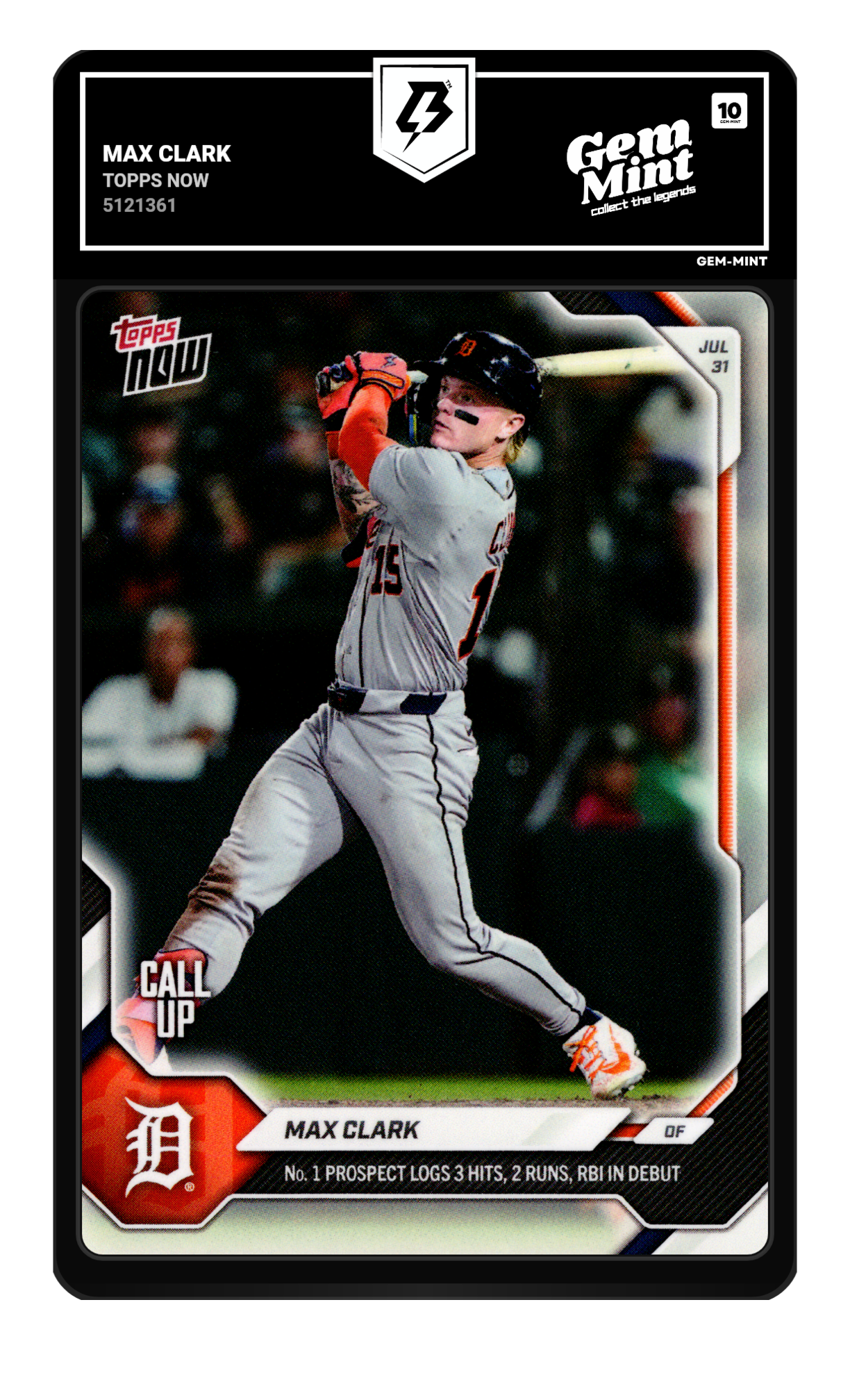 Max Clark graded 10