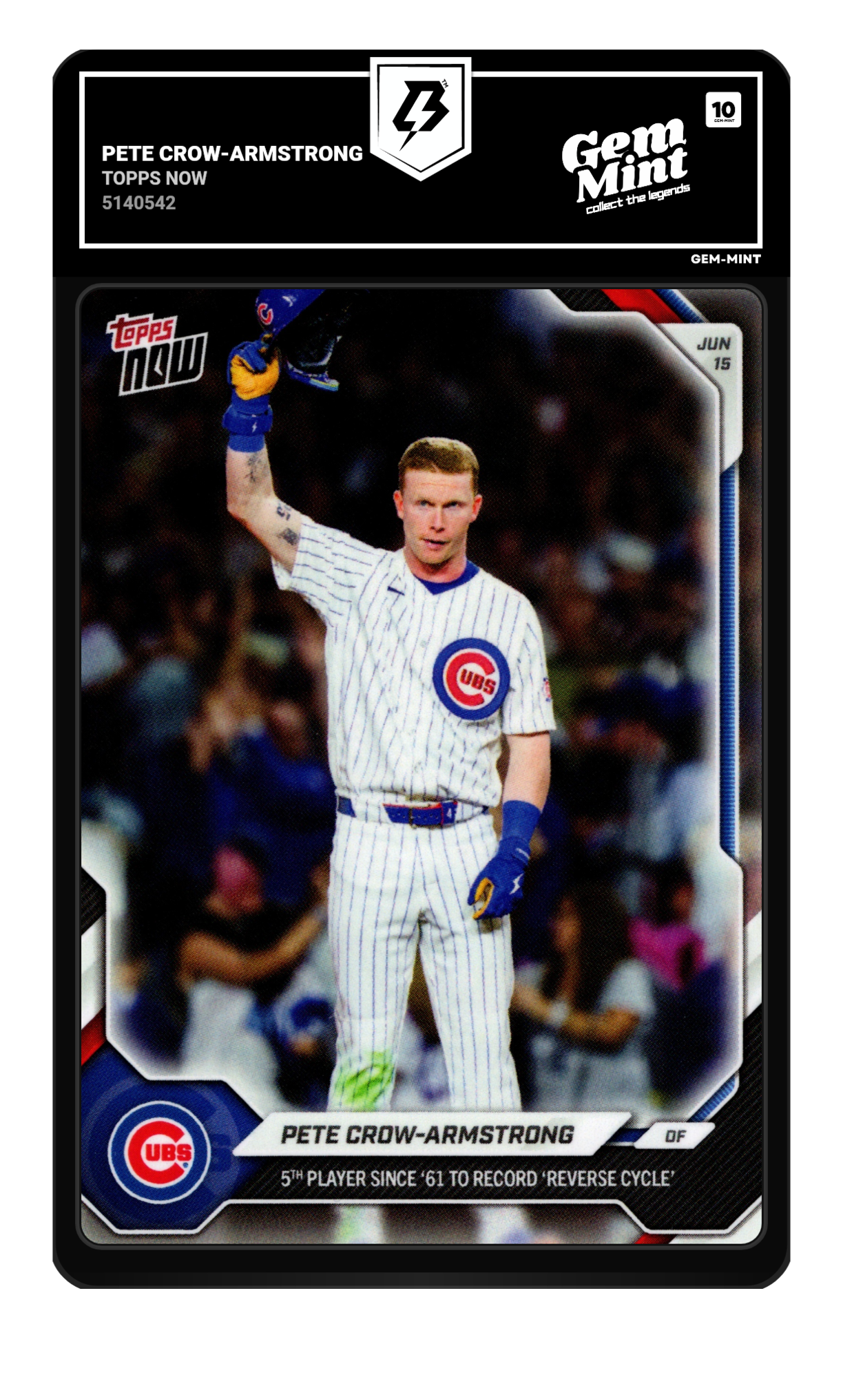 Pete Crow-Armstrong graded 10