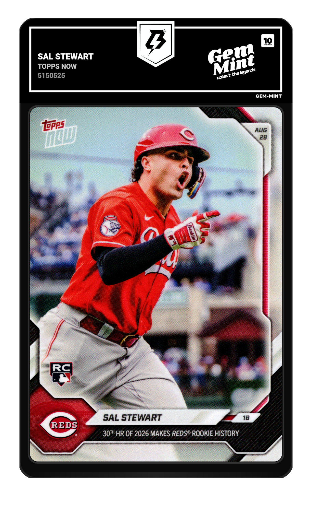 Sal Stewart graded 10
