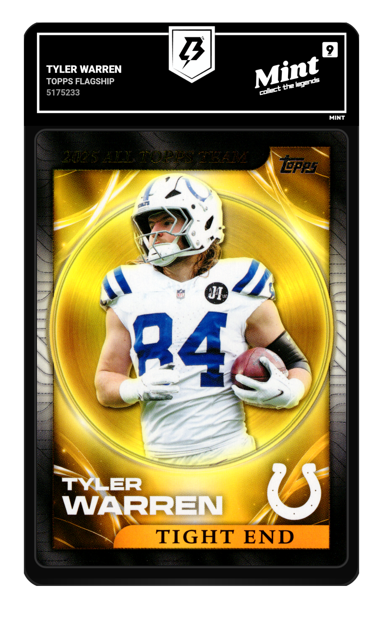 Tyler Warren graded 9