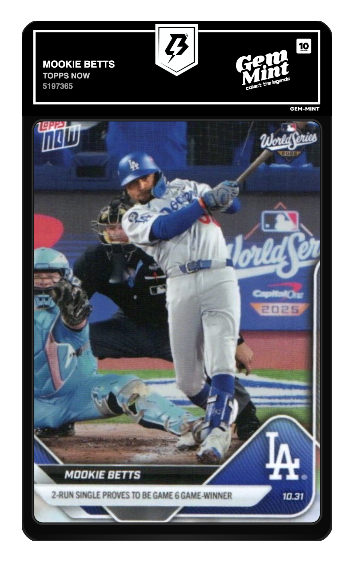 Mookie Betts graded 10