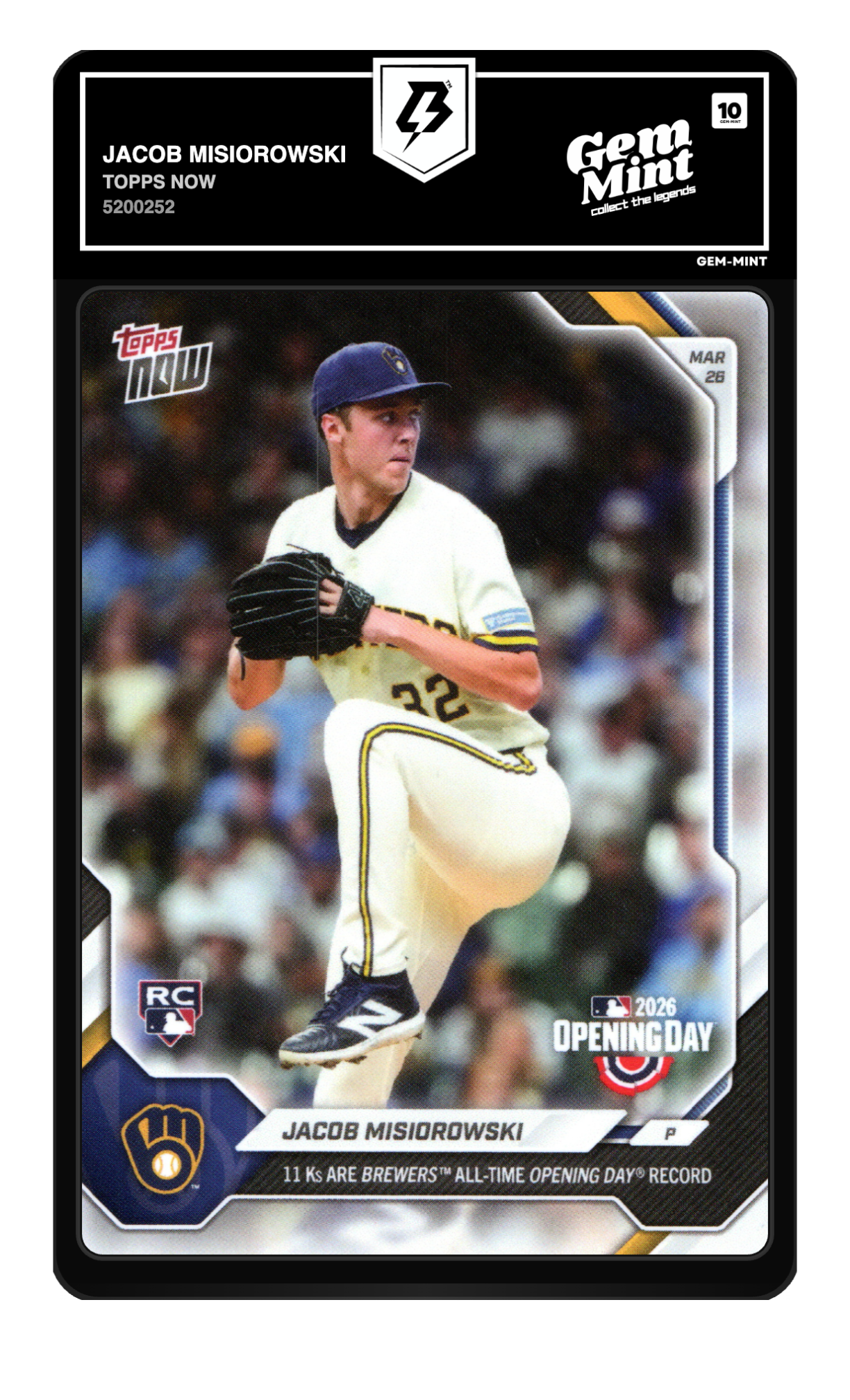 Jacob Misiorowski graded 10