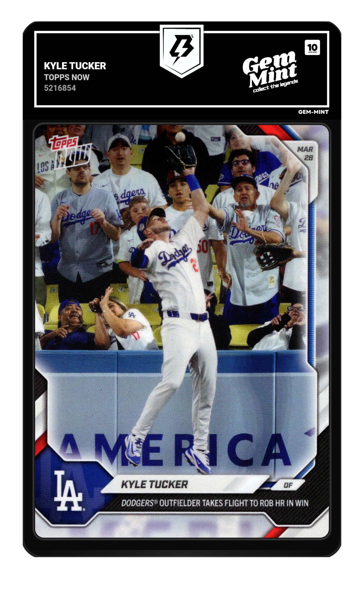 Kyle Tucker graded 10