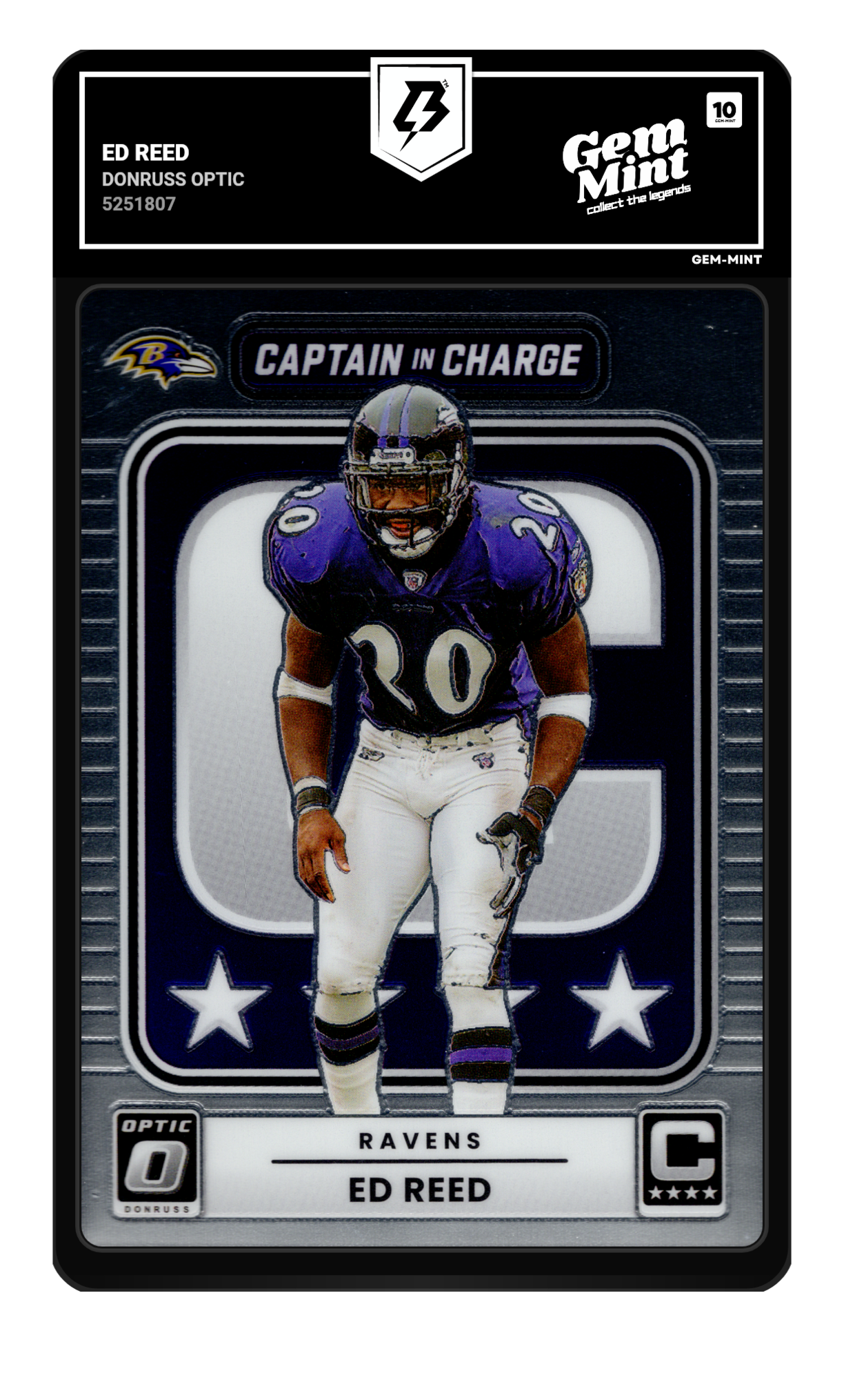 Ed Reed graded 10