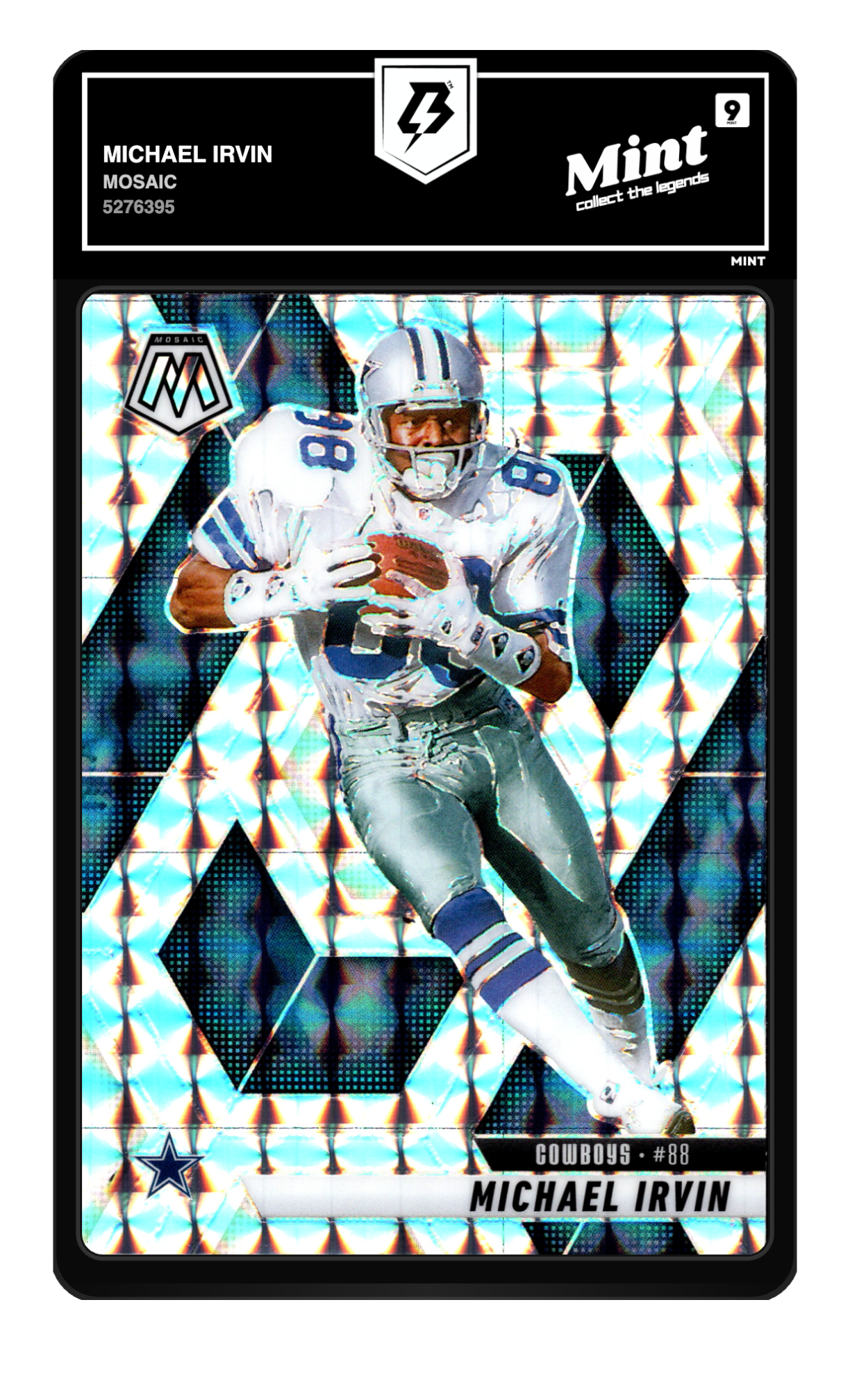 Michael Irvin graded 9