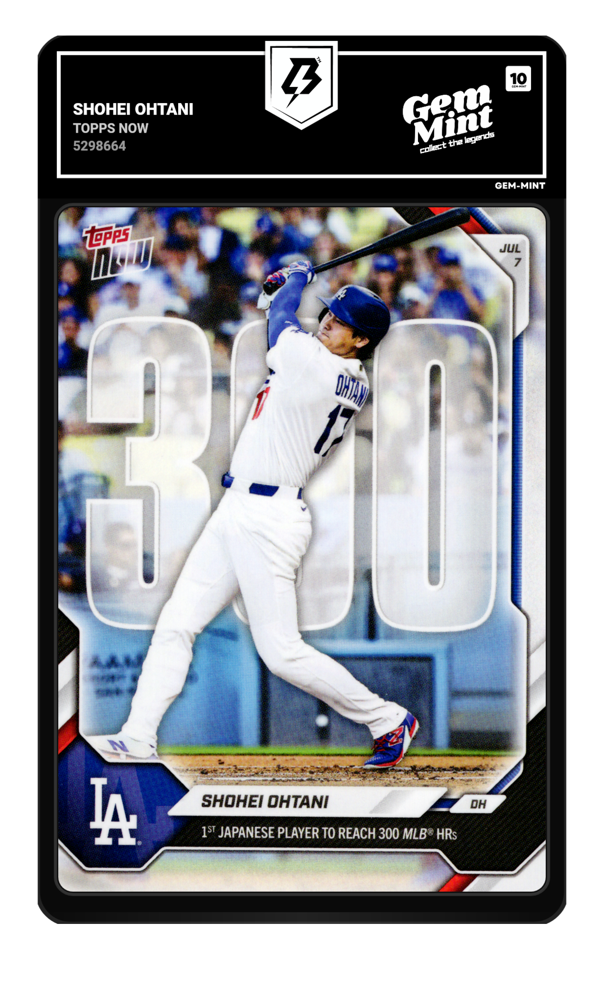 Shohei Ohtani graded 10