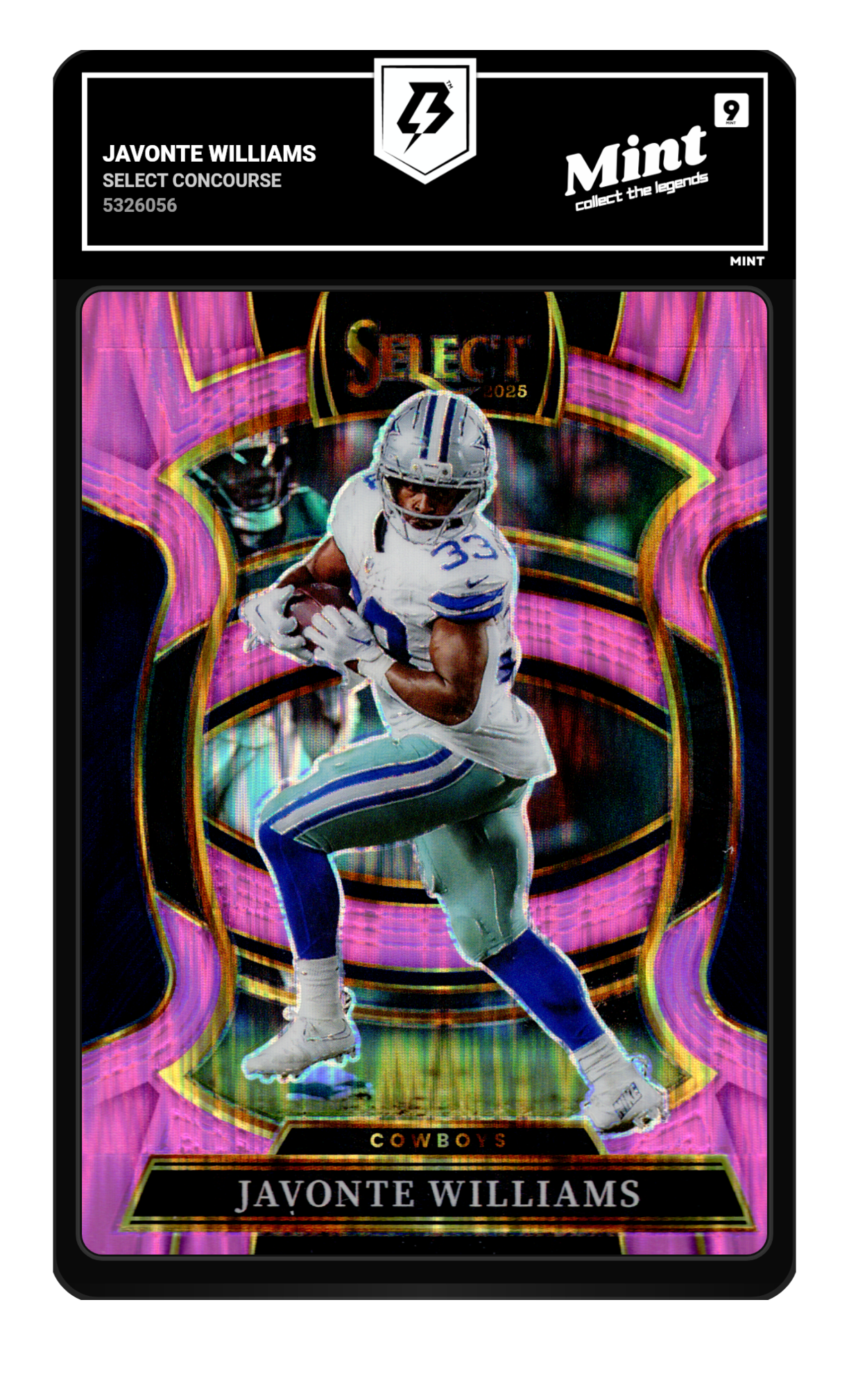 Javonte Williams graded 9