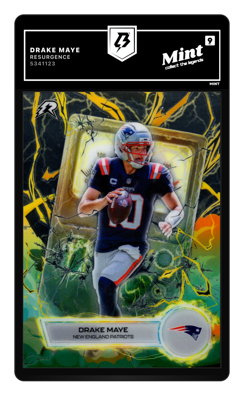 Drake Maye graded 9