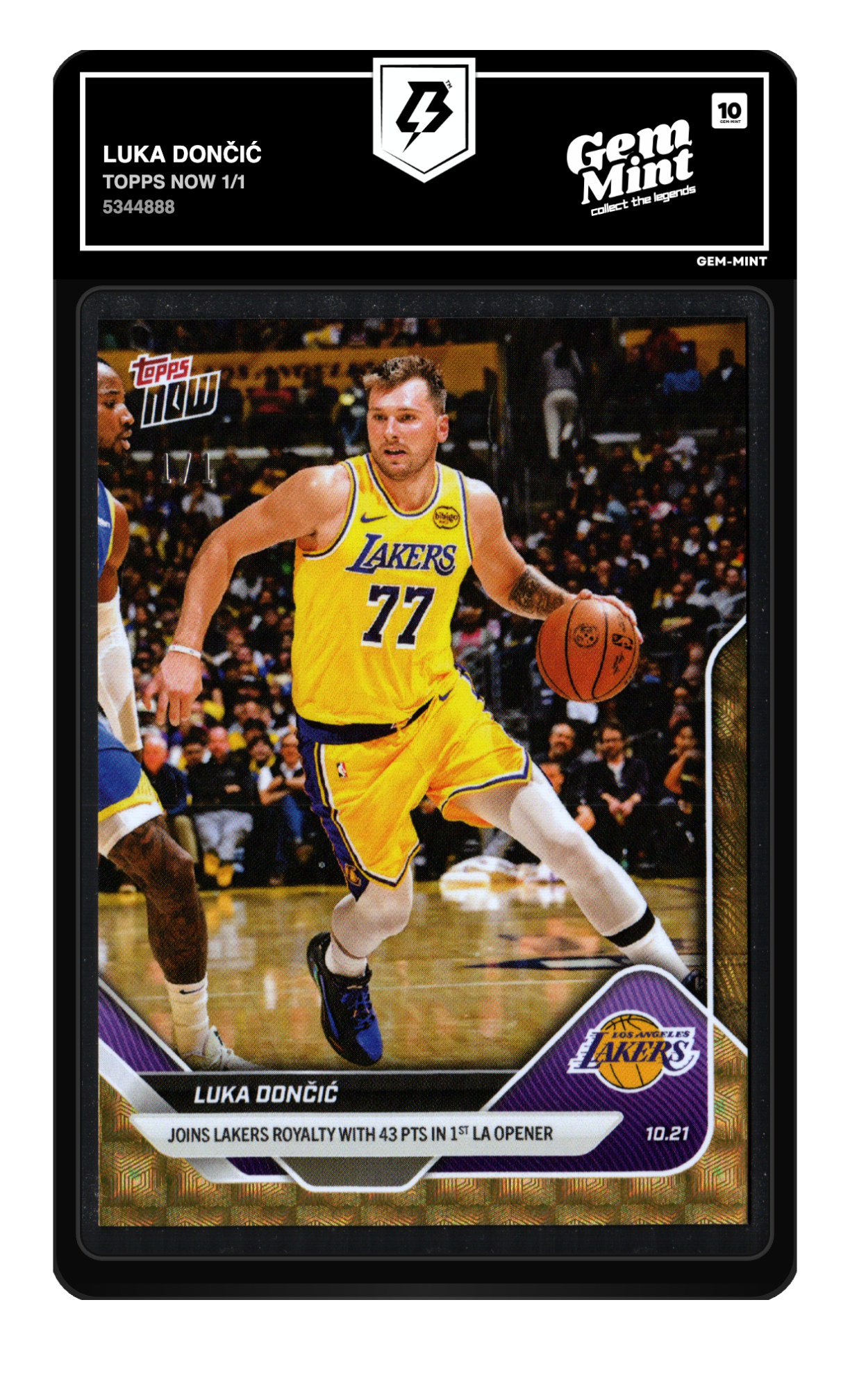 Luka Dončić graded 10
