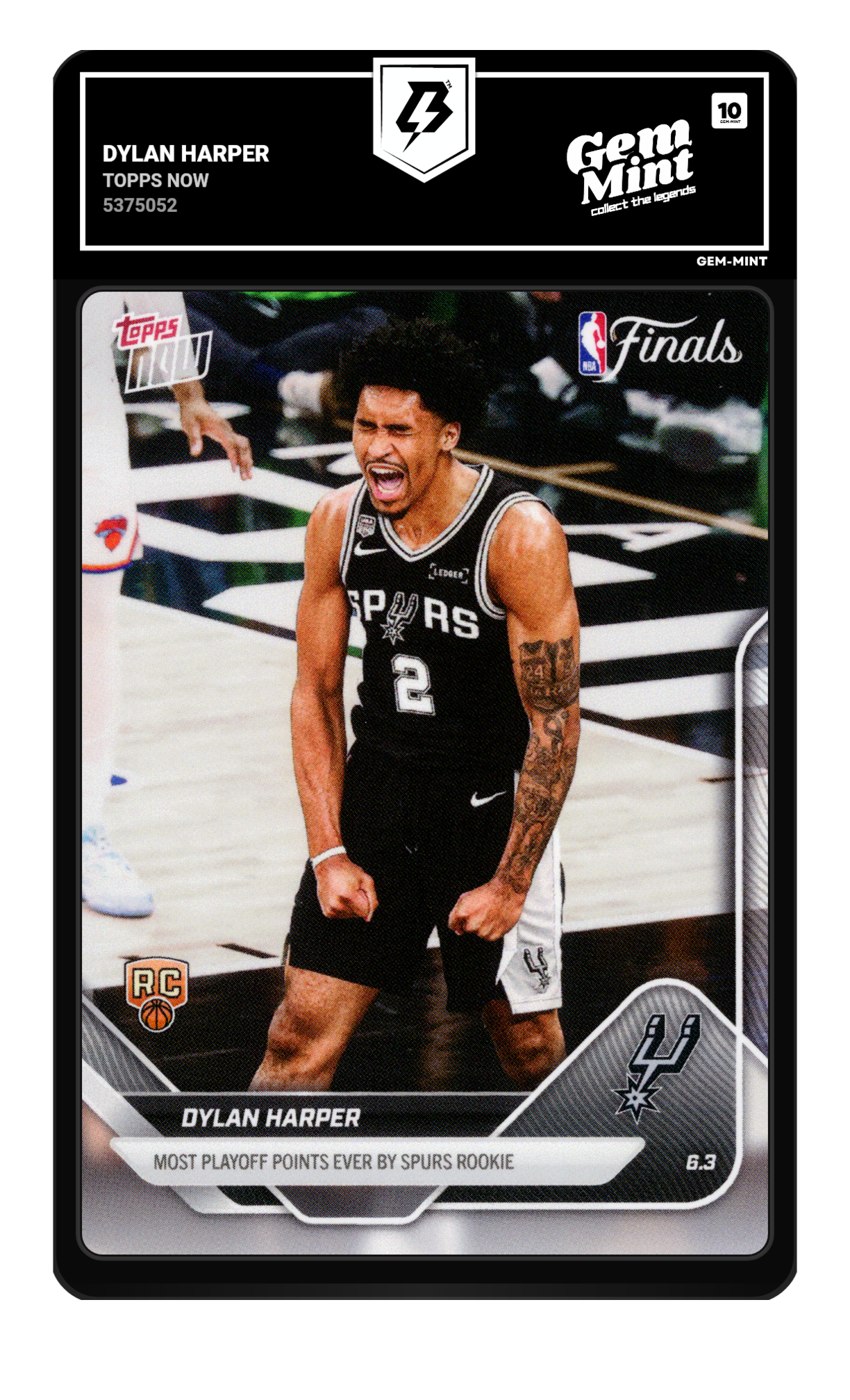 Dylan Harper graded 10