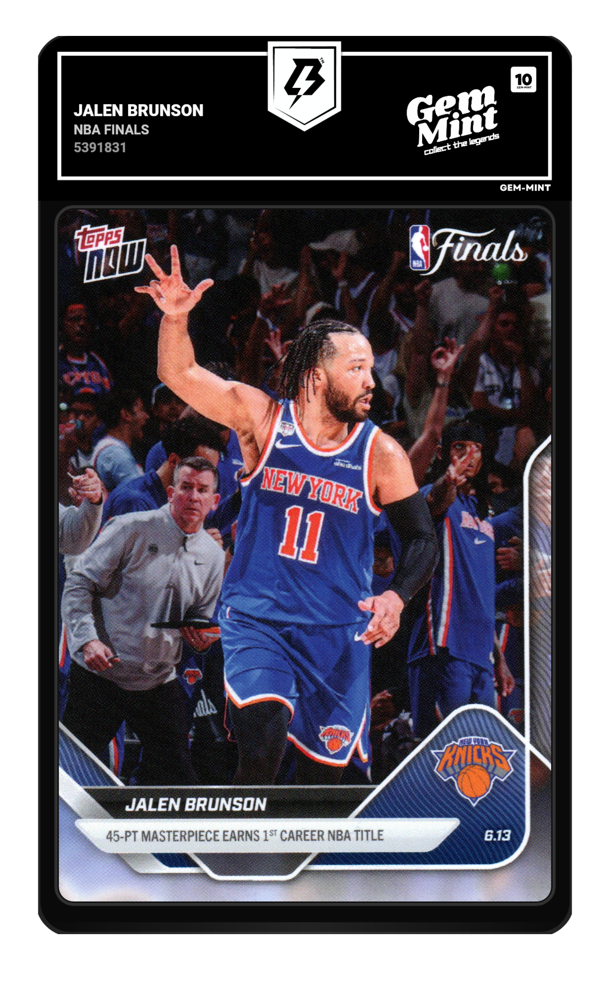 Jalen Brunson graded 10