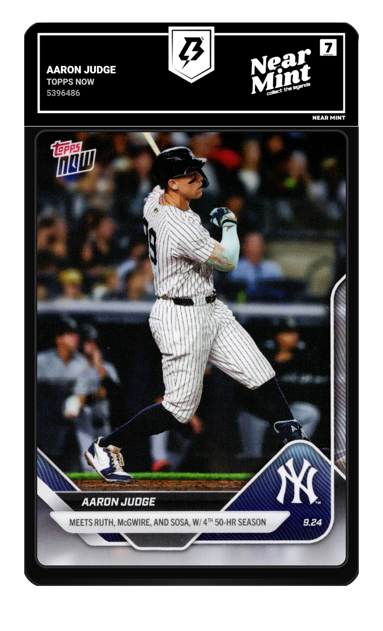 Aaron Judge graded 7