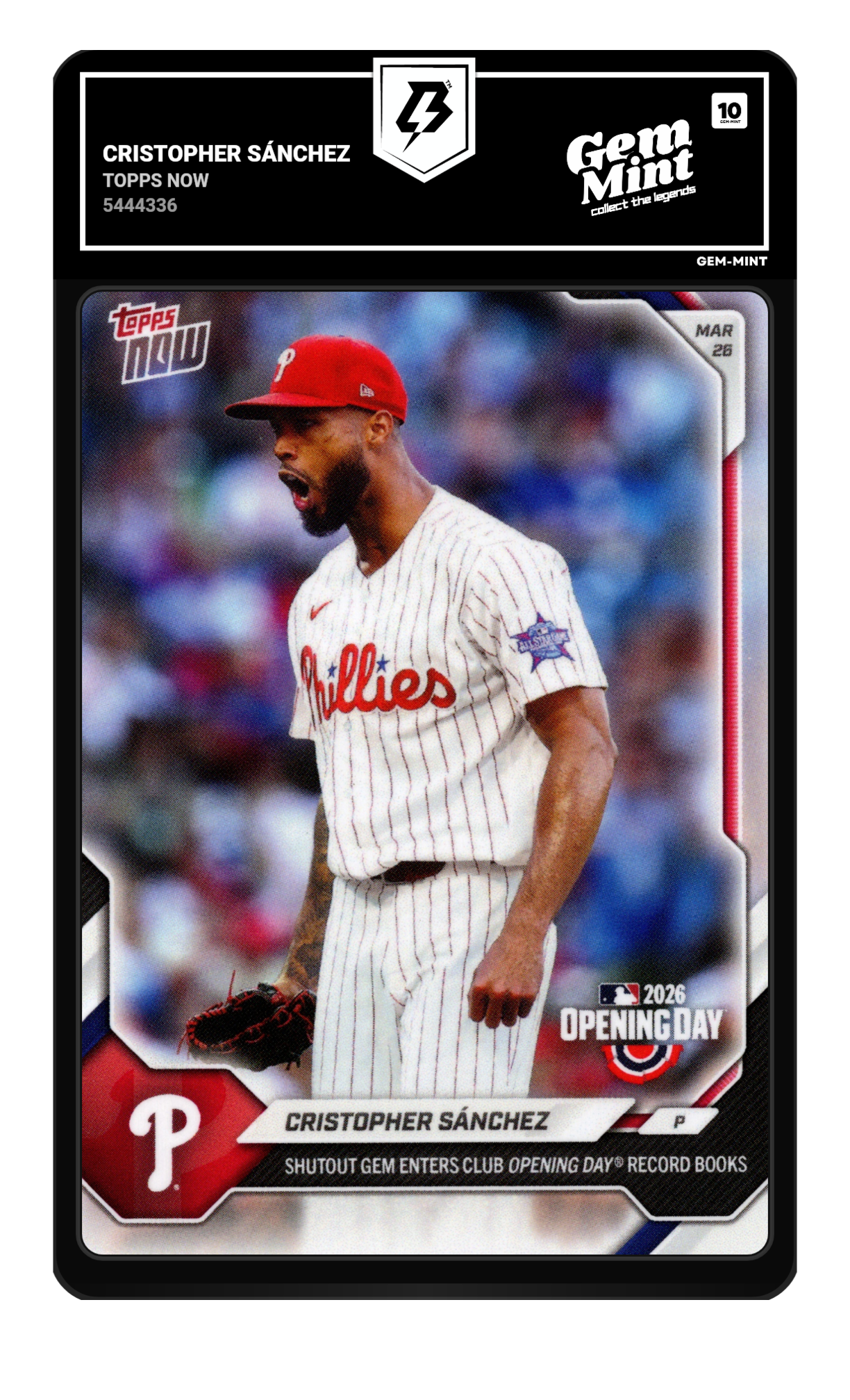Cristopher Sánchez graded 10