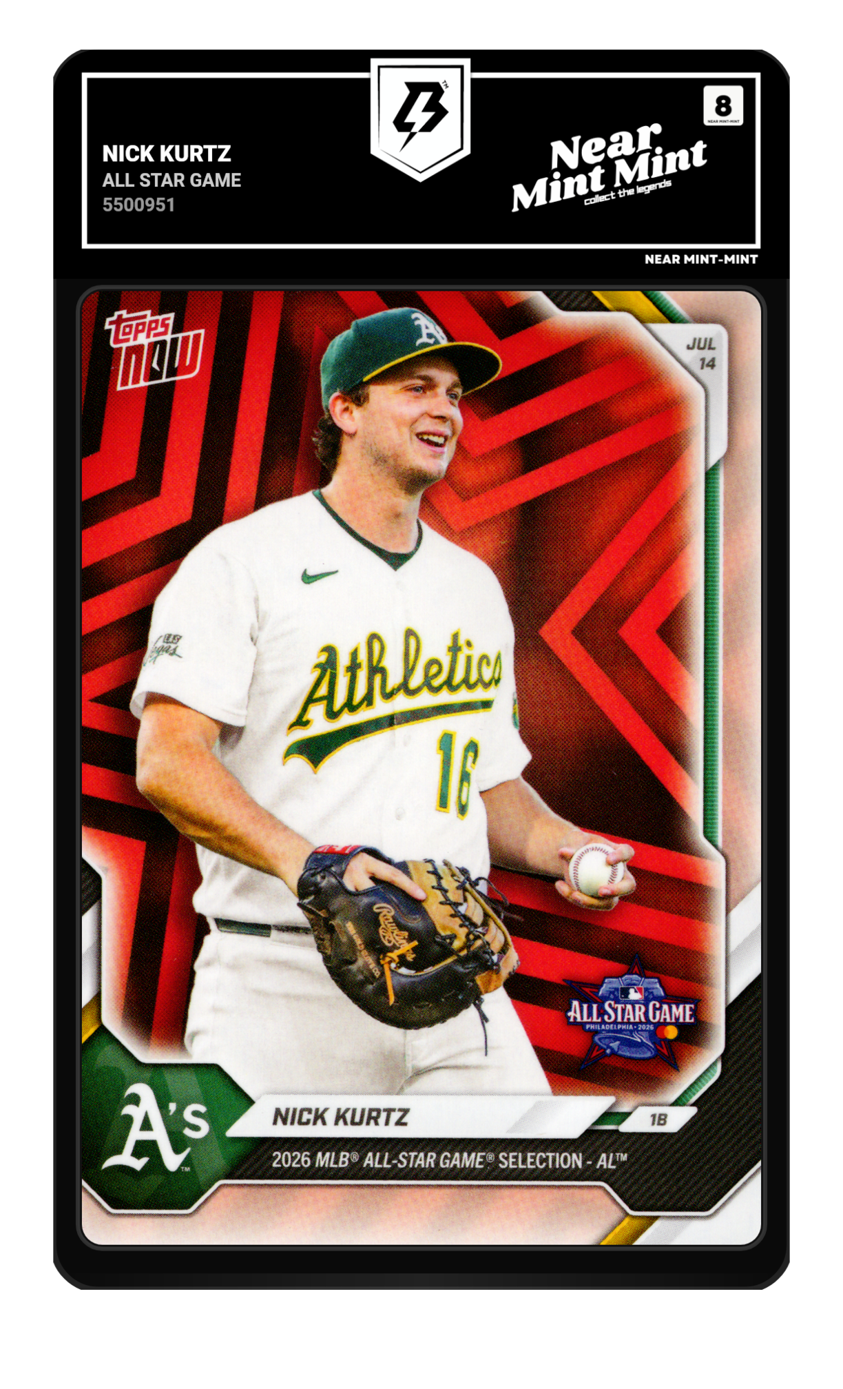 Nick Kurtz graded 8