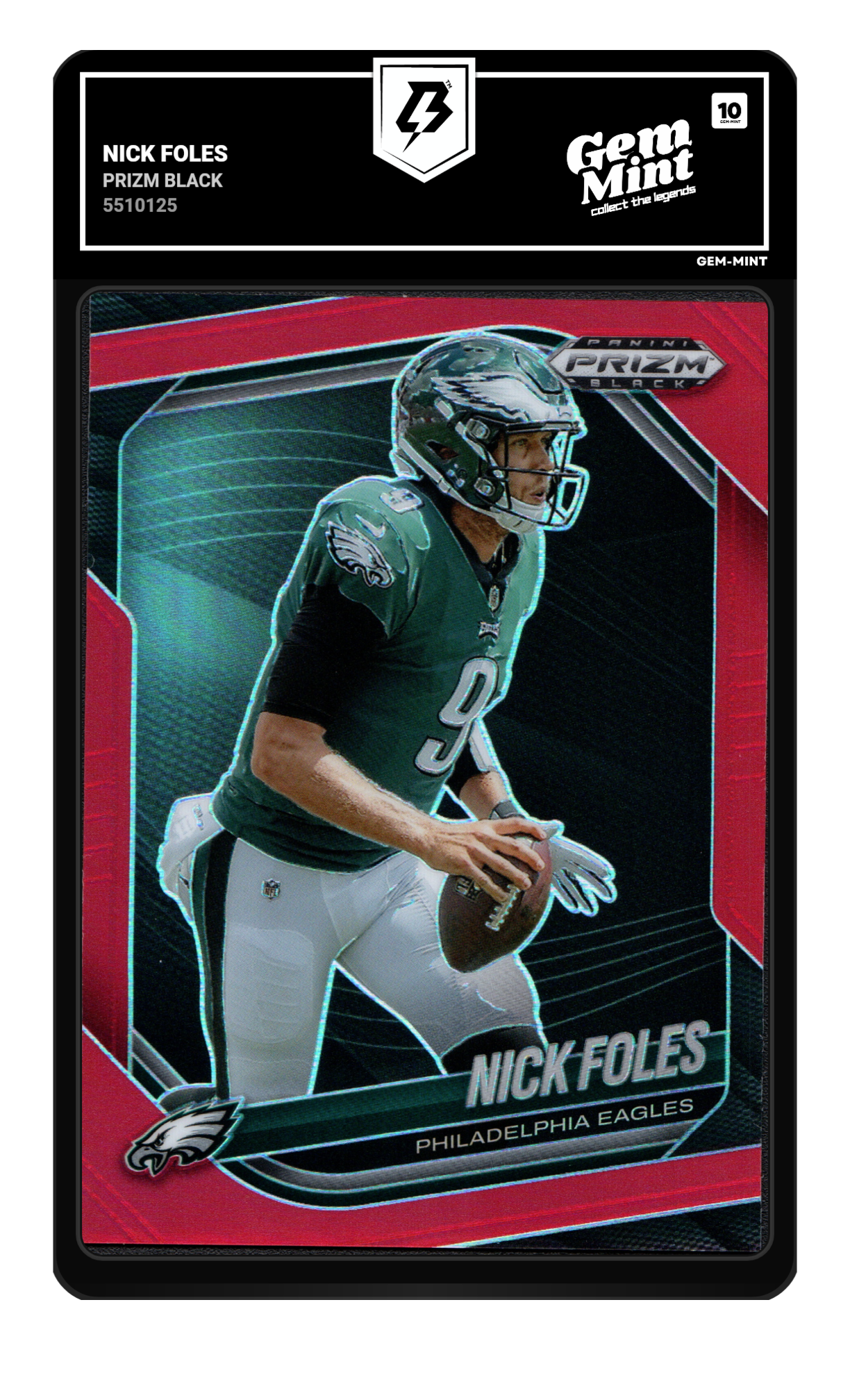 Nick Foles graded 10