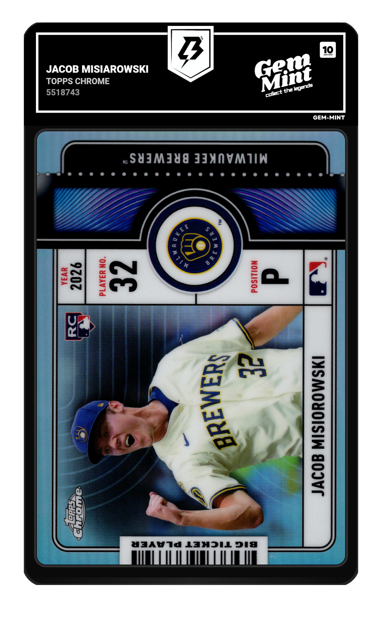Jacob Misiorowski graded 10