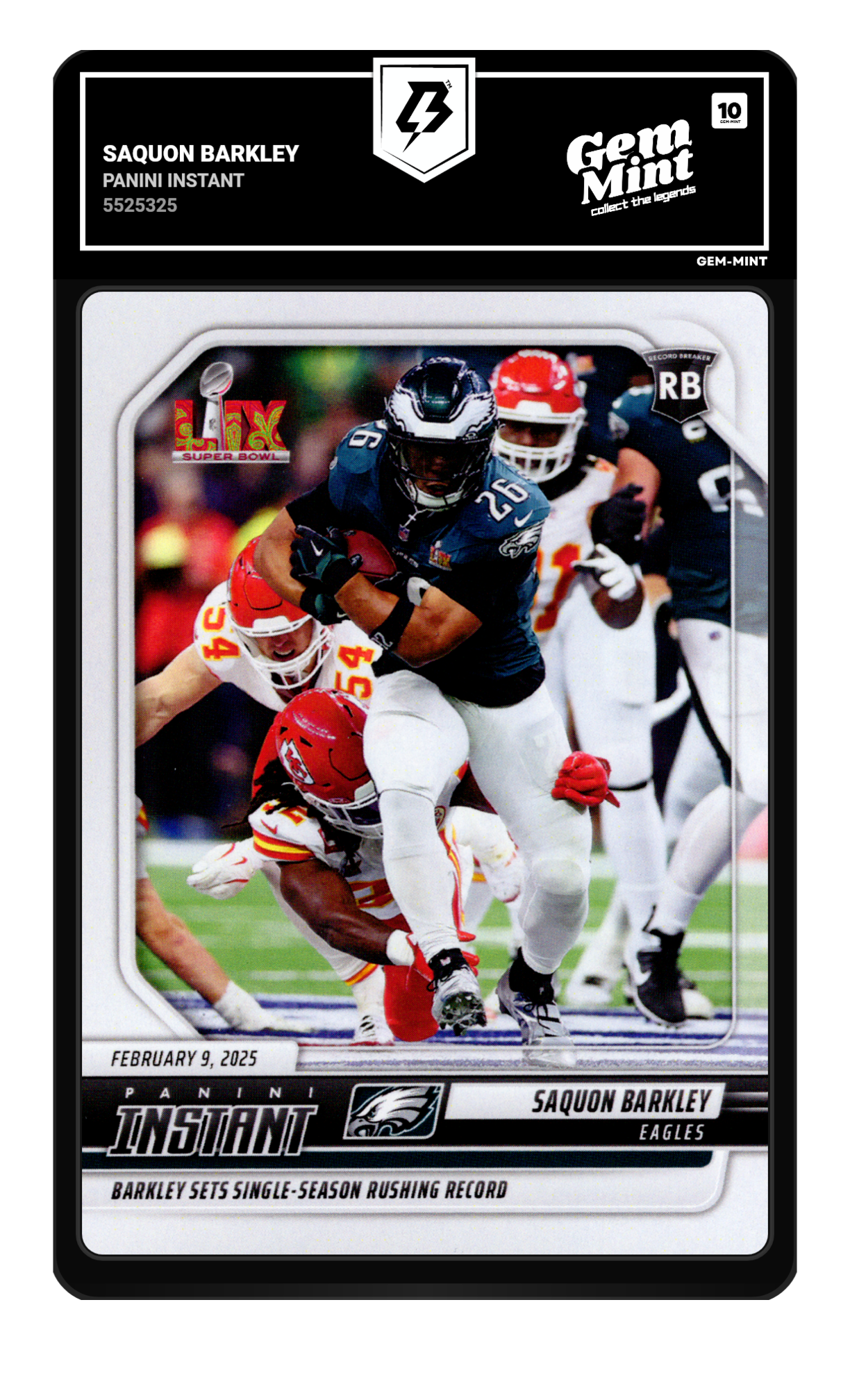 Saquon Barkley graded 10