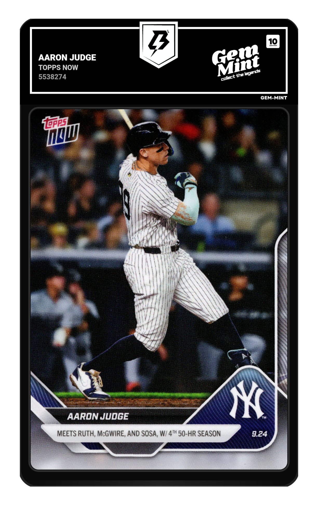 Aaron Judge graded 10